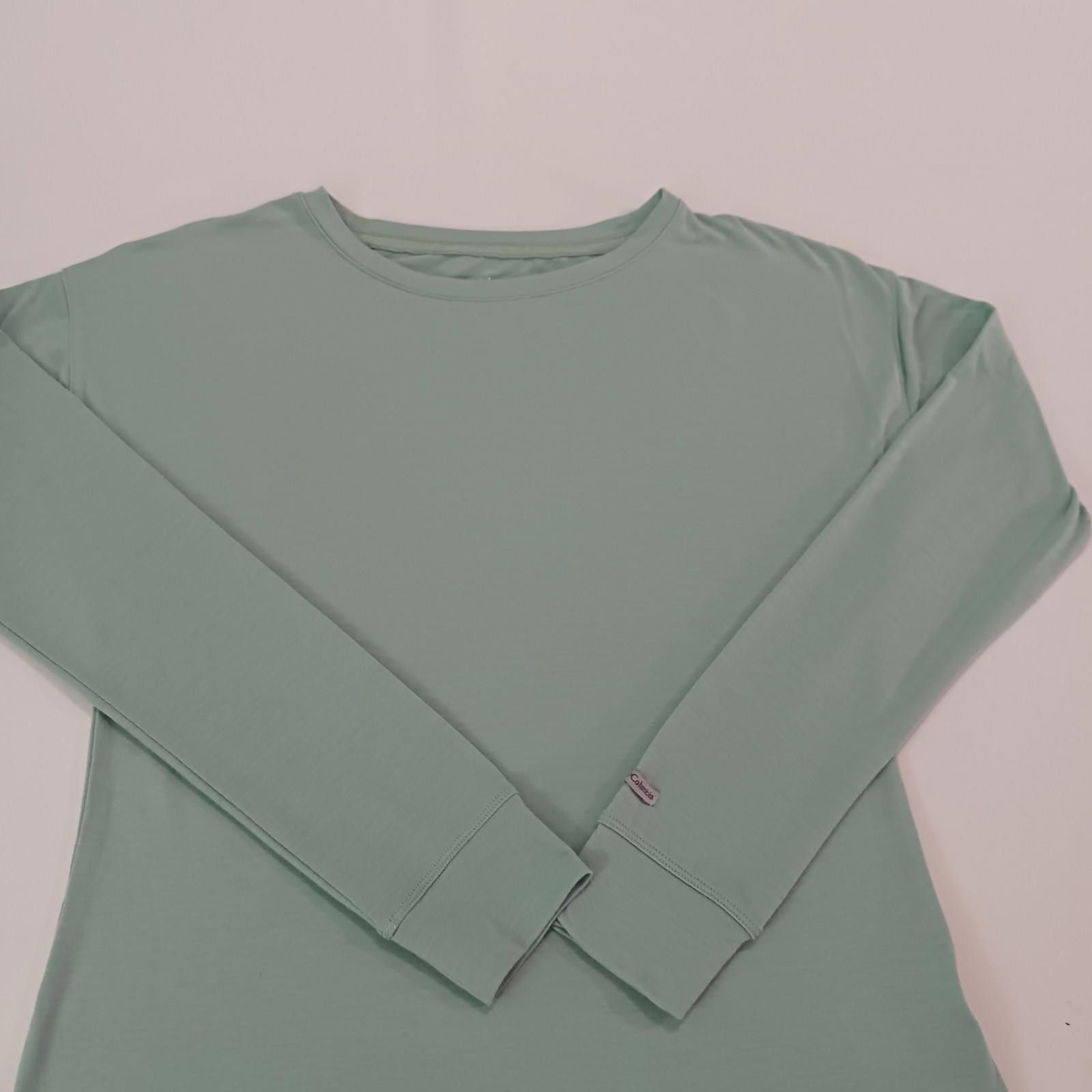 Columbia Columbia XK0873 Women’s Green Long Sleeve Pullover Shirt S Size S / US 4 / IT 40 - 11 Thumbnail