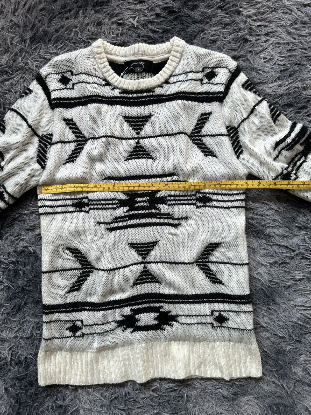 JACKROSE AW2018 - Jackrose Nordic mohair knit jumper Size US M / EU 48-50 / 2 - 11 Thumbnail
