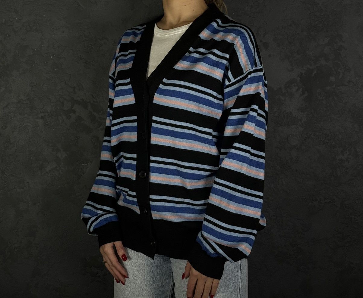 Marni × Uniqlo MARNI X Uniqlo Wool Striped Cardigan Sweater Men’s Size M Size M / US 6-8 / IT 42-44 - 2 Thumbnail