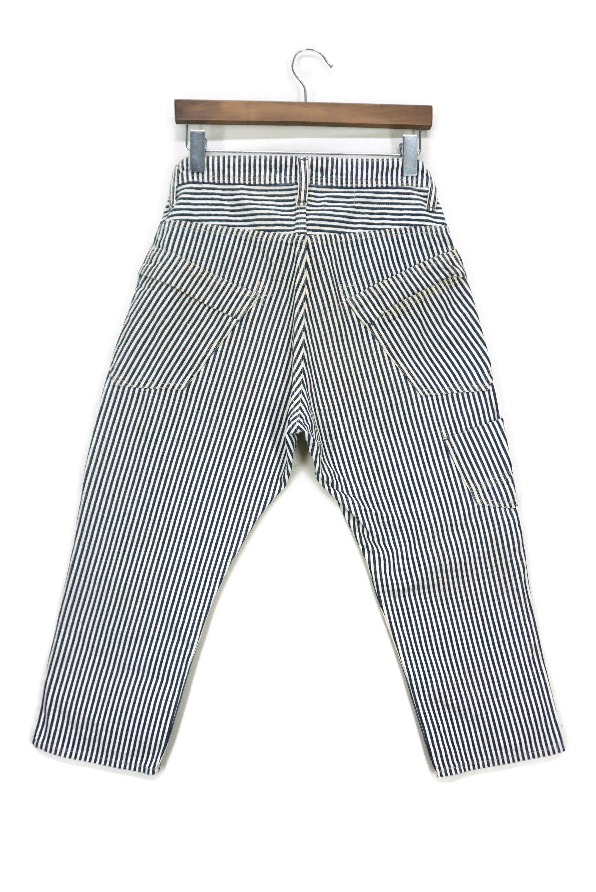 Japanese Brand John Bull Jeans Size W31xL22.5 Hickory Cropped Jorts Japan Size US 30 / EU 46 - 2 Thumbnail