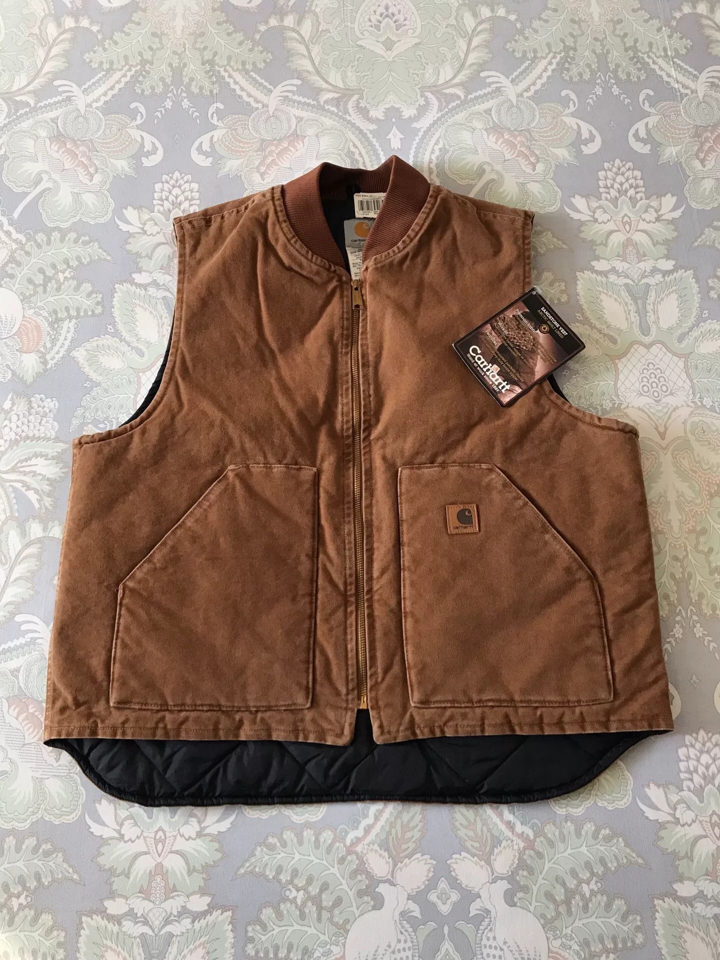 Carhartt Carhartt V02 BRN Workwear Vest Size US XL / EU 56 / 4 - 1 Thumbnail