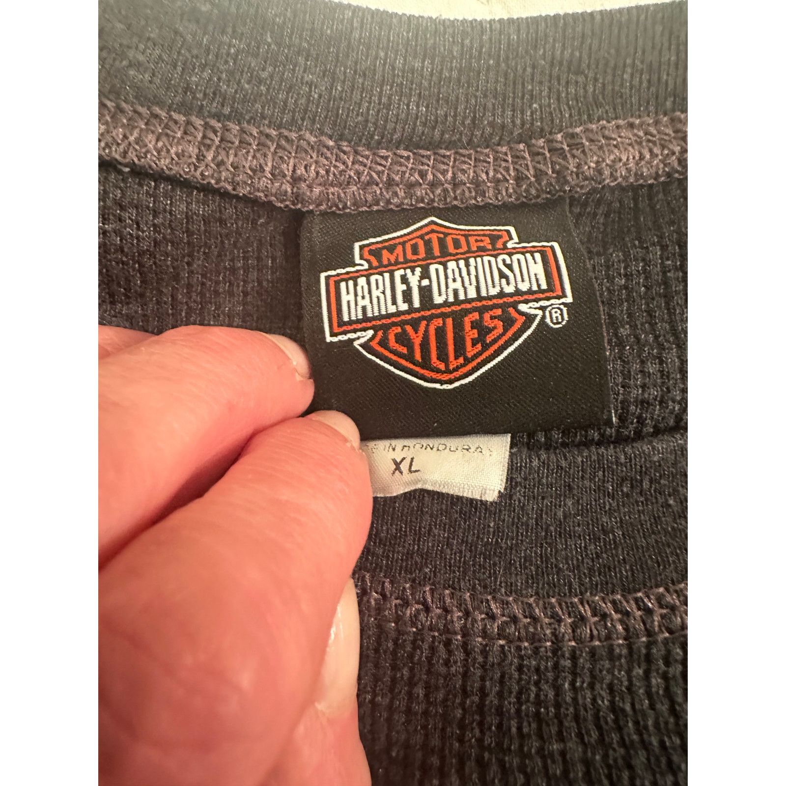 Harley Davidson VINTAGE HARLEY DAVIDSON THERMAL TOP MILWAUKEE WISCONSIN Size US M / EU 48-50 / 2 - 4 Thumbnail