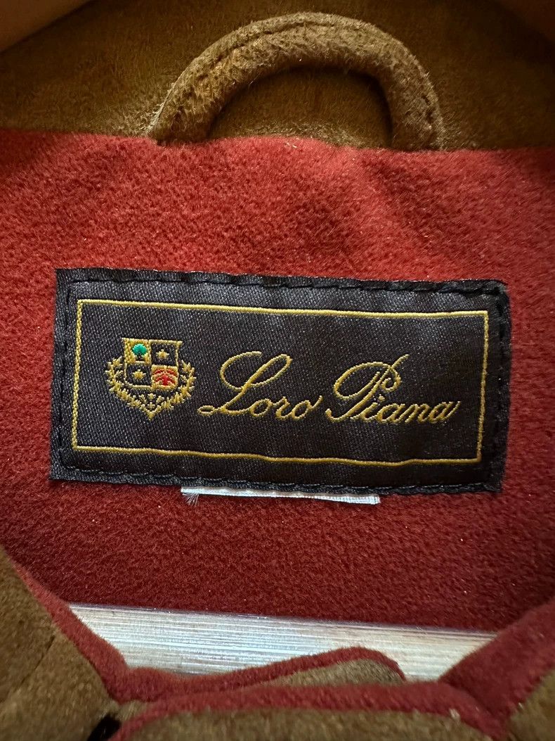 Loro Piana LORO PIANA Men's suede leather jackets Size US L / EU 52-54 / 3 - 6 Thumbnail