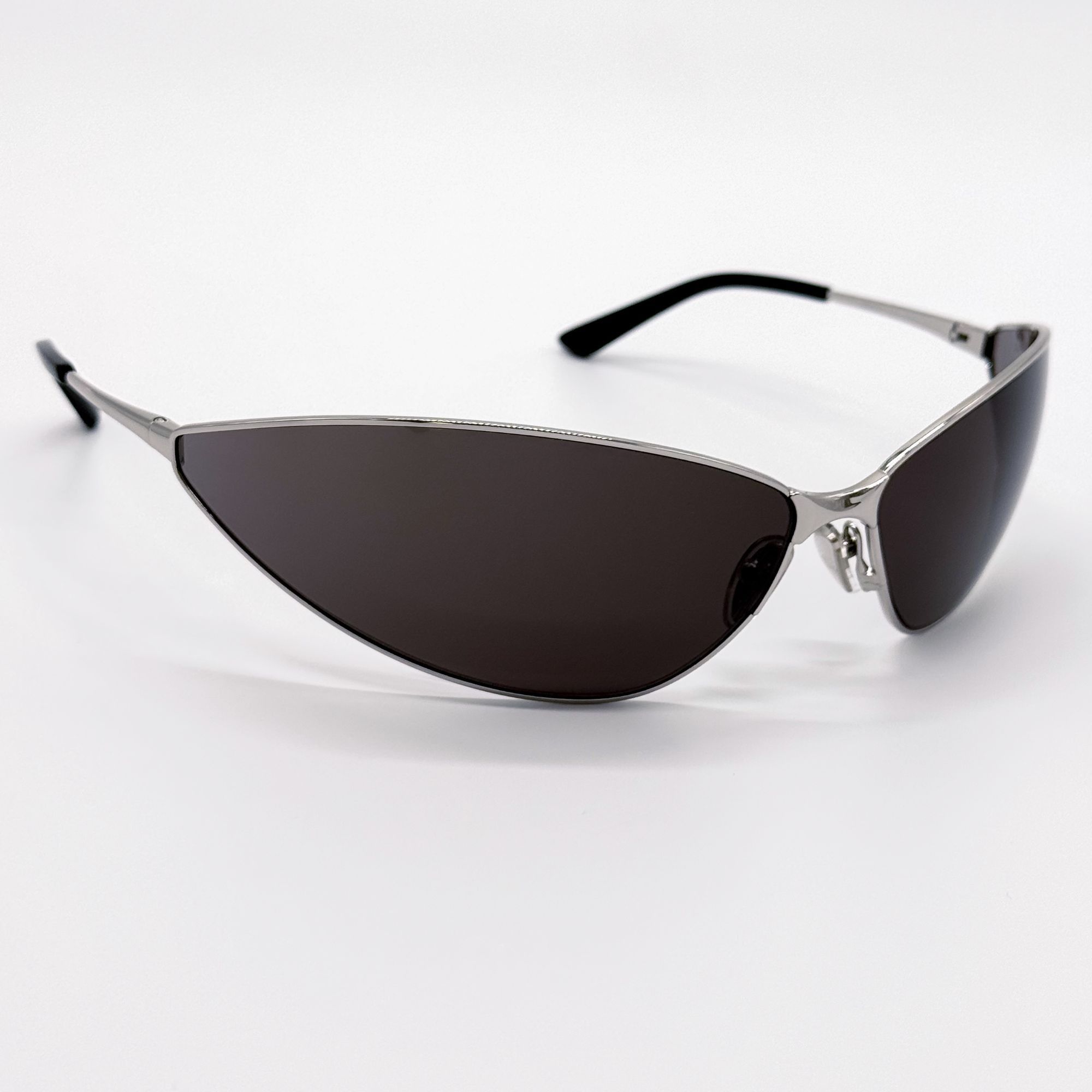 Balenciaga NEW BALENCIAGA BB0315S 004 SUNGLASSES SILVER UNISEX EYEWEAR Size ONE SIZE - 4 Thumbnail