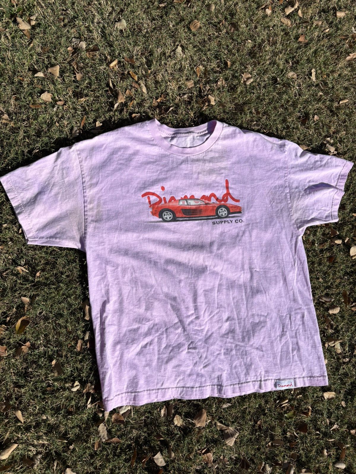 Diamond Supply Co. Diamond Supply Co. Testarossa tee ‘pink’ Size US XL / EU 56 / 4 - 1 Thumbnail