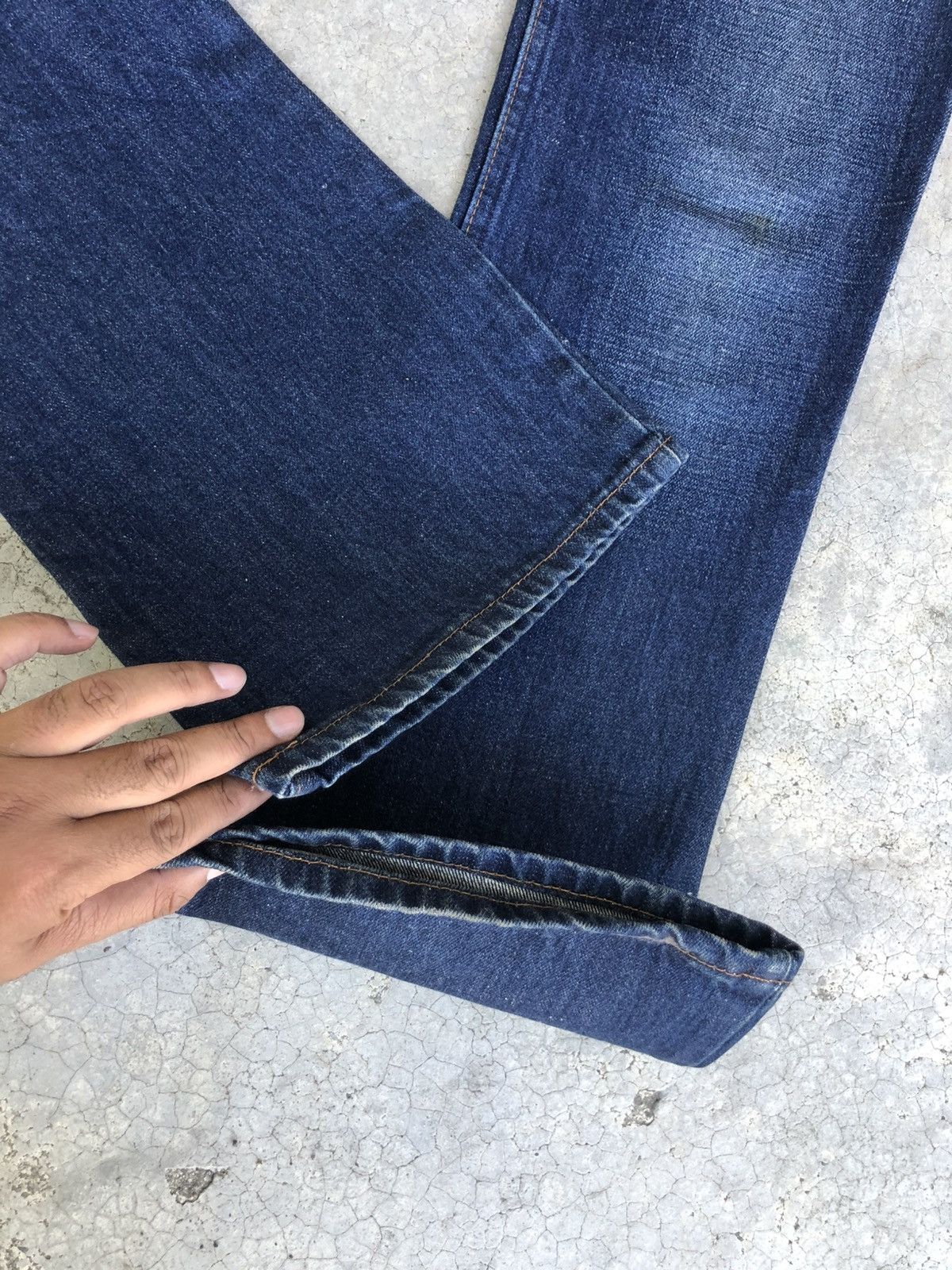 If Six Was Nine Flared Levi’s 646 Bell Bottom Bootcut Orange Tab Size US 29 - 13 Thumbnail