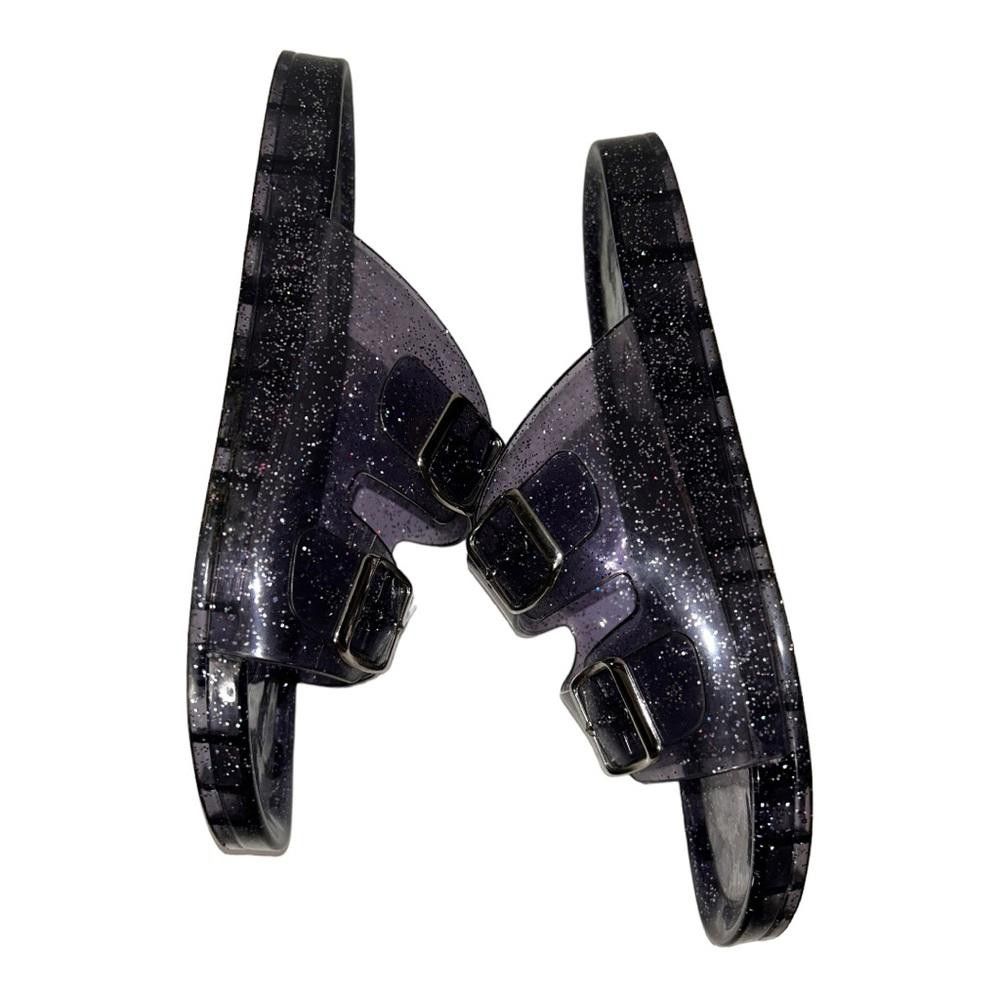 Fashion Nova Fashion Nova l Glitter Jelly Sandals Size 9.5 Size US 9 / IT 39 - 4 Thumbnail