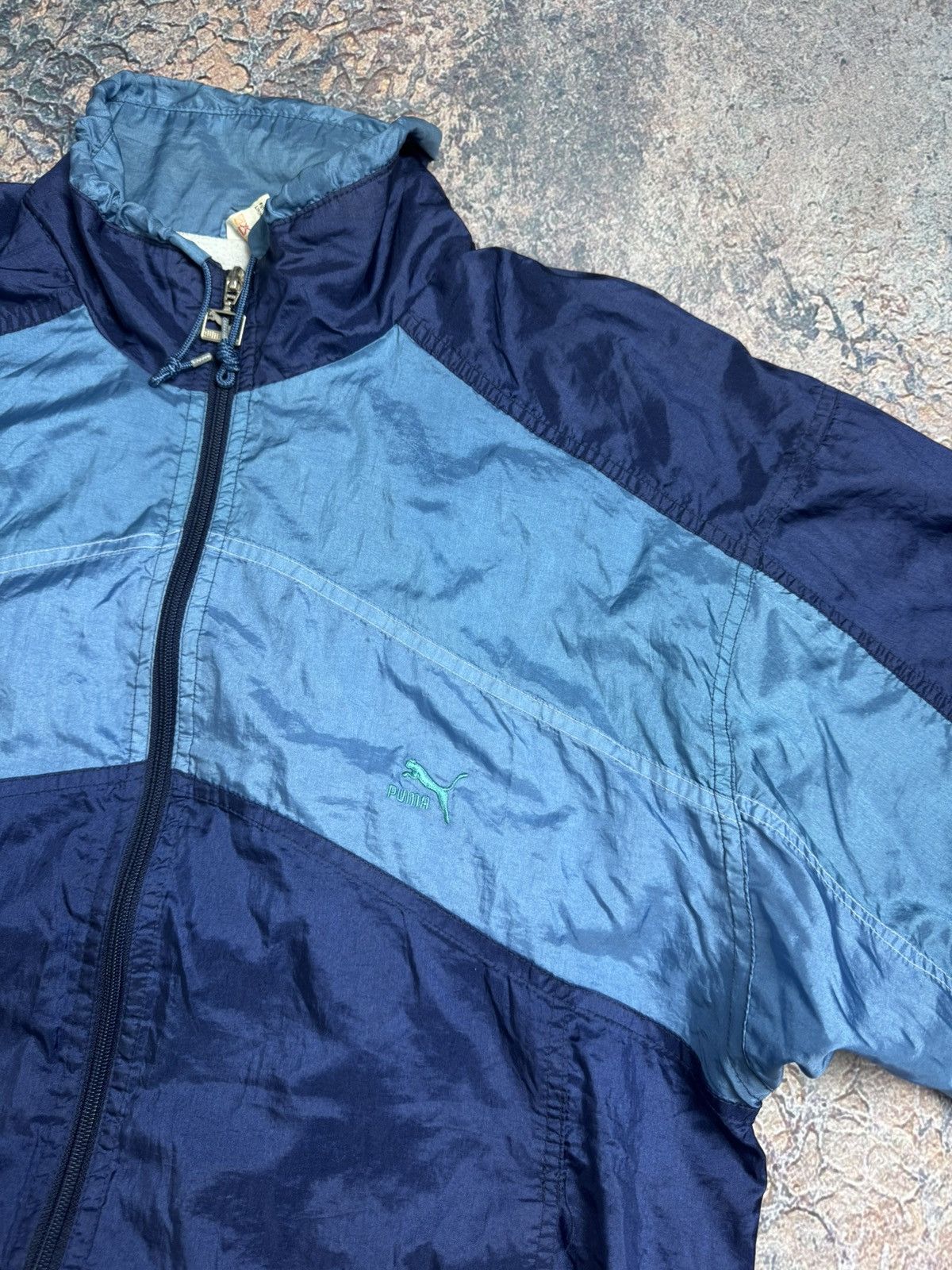 Puma Vintage Puma Tracksuit Nylon Jacket Pants Set Y2K 90s Size US XL / EU 56 / 4 - 6 Thumbnail