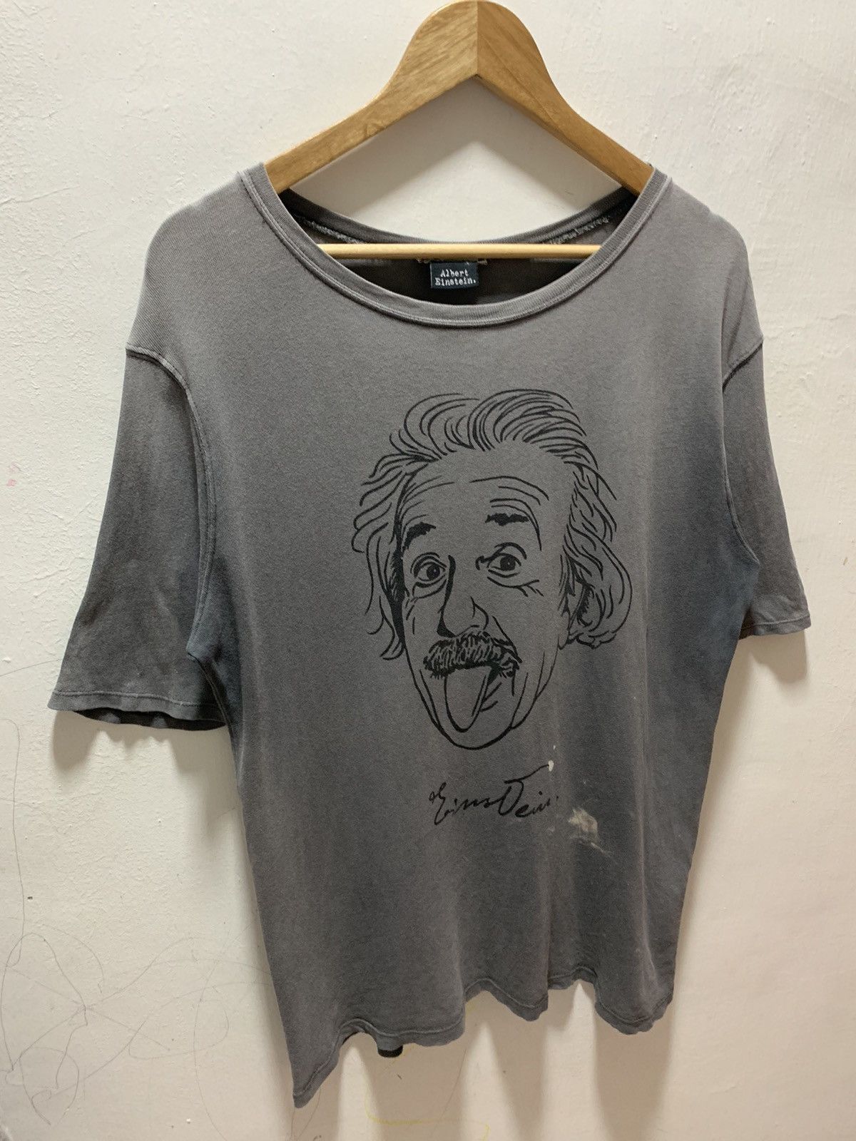 Zara Vintage Zara X Einstein Medium Tshirt Size US M / EU 48-50 / 2 - 8 Thumbnail