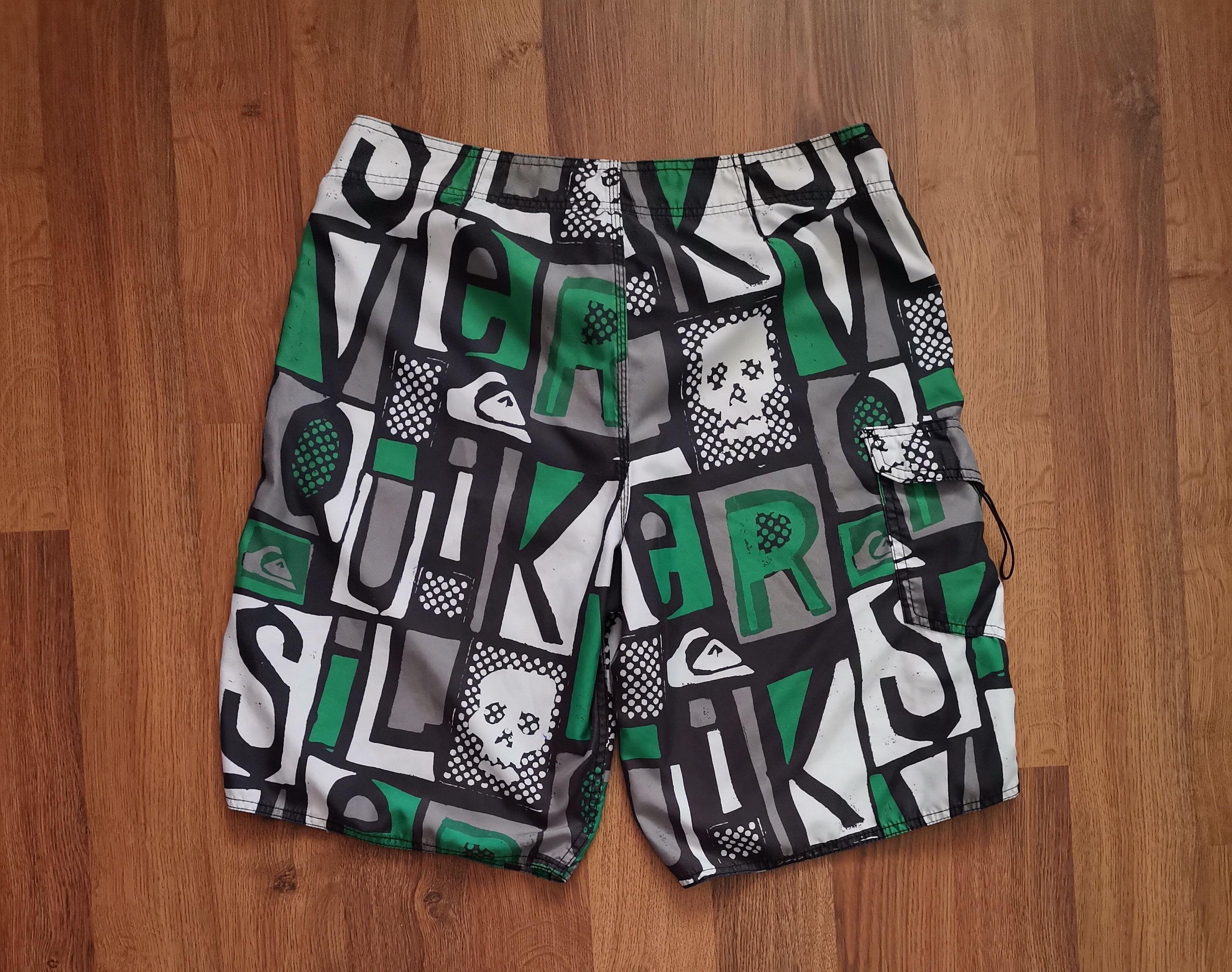 Quiksilver × Vintage Vintage Quiksilver Shorts Size US 34 / EU 50 - 5 Thumbnail