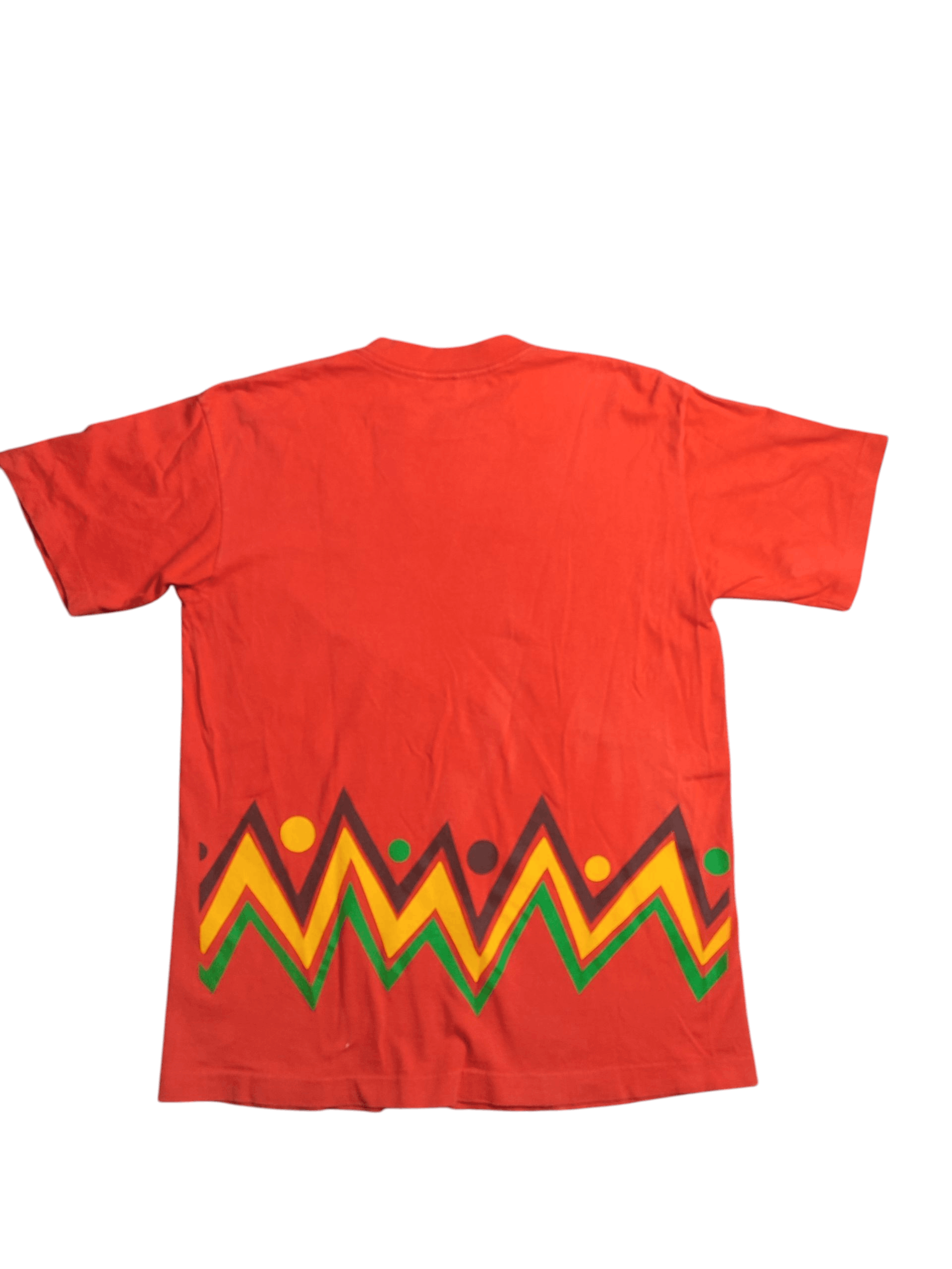 Stussy [DELETED] Stussy Rasta Zig Zag 80s Vintage Tshirts Size US M / EU 48-50 / 2 - 4 Thumbnail