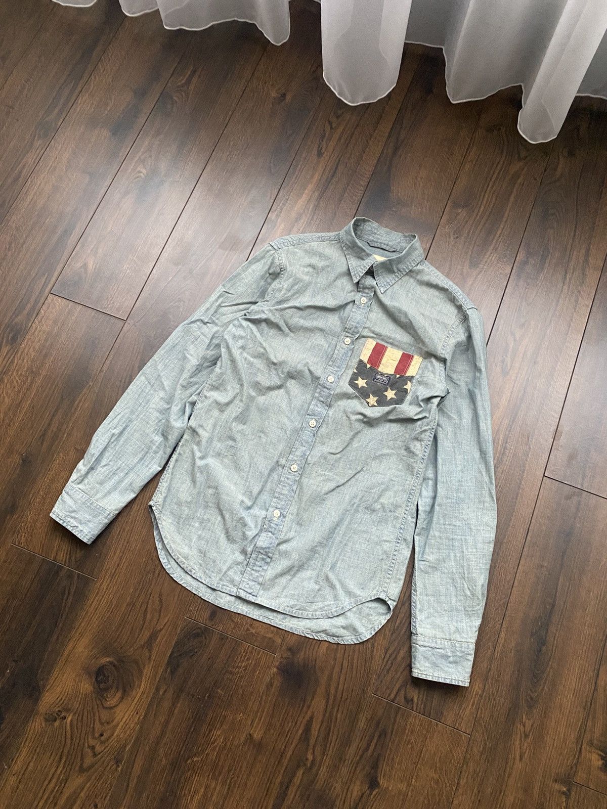Denim & Supply Ralph Lauren Ralph Lauren Denim&Supply USA flag shirt Size US XS / EU 42 / 0 - 1 Thumbnail