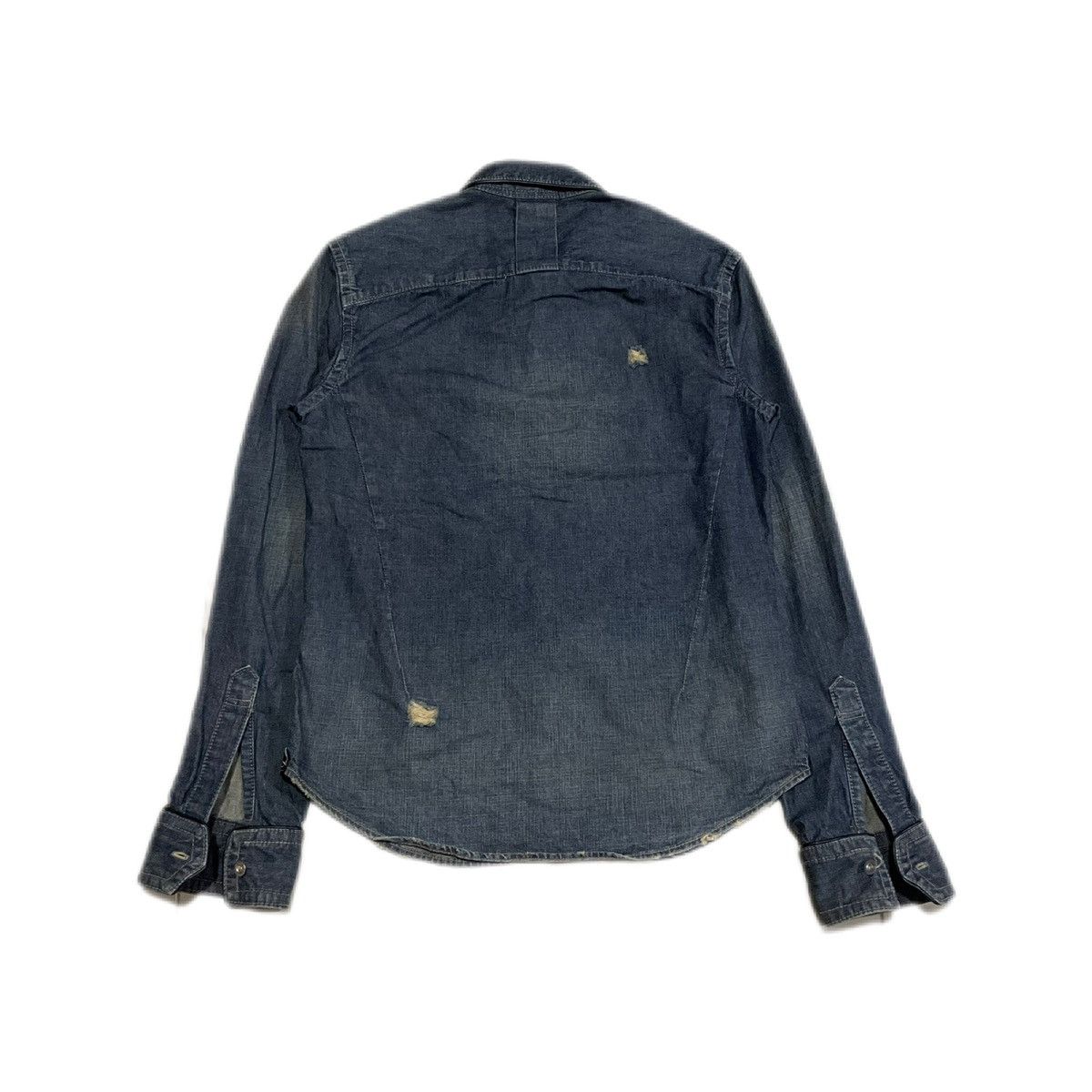 Hysteric Glamour × PPFM × Seditionaries 🔥Sick Y2K PPFM Zipper Denim Shirt Size US M / EU 48-50 / 2 - 10 Thumbnail