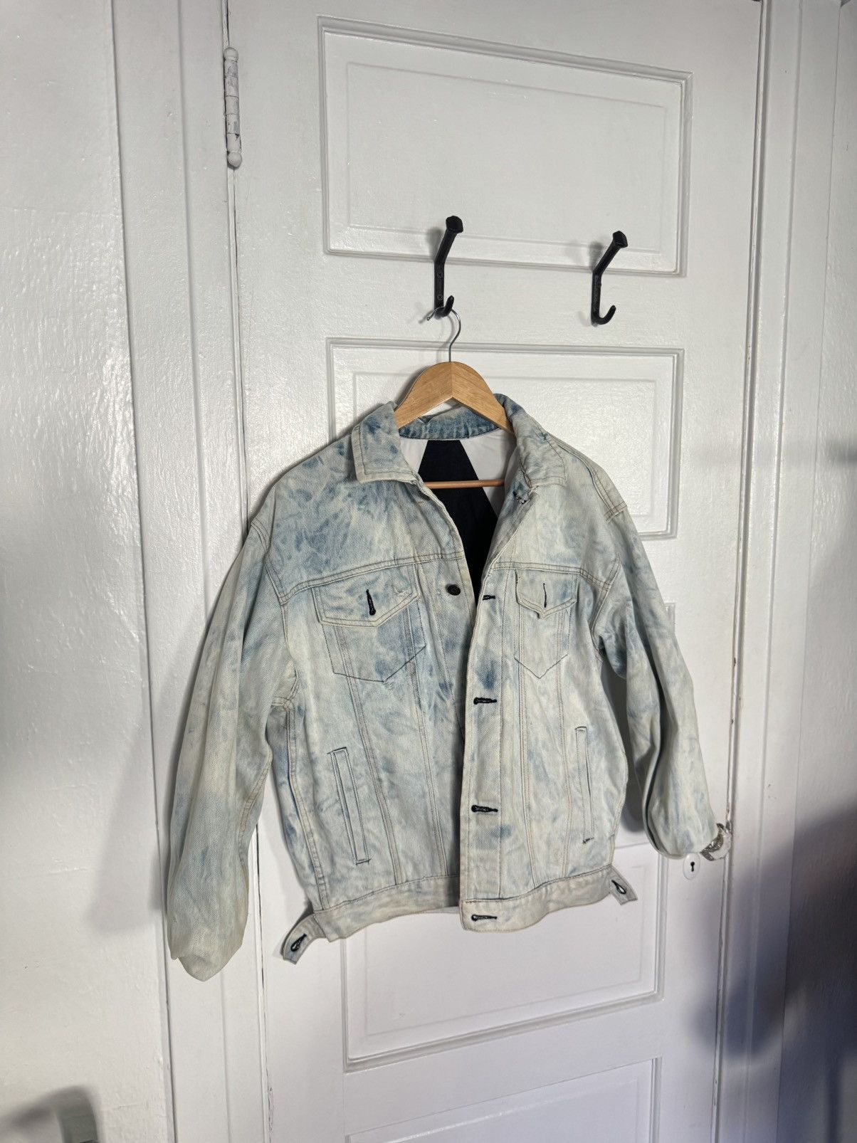 Nike Nike Re-Worked reversible windbreaker x denim jacket Size US S / EU 44-46 / 1 - 3 Thumbnail