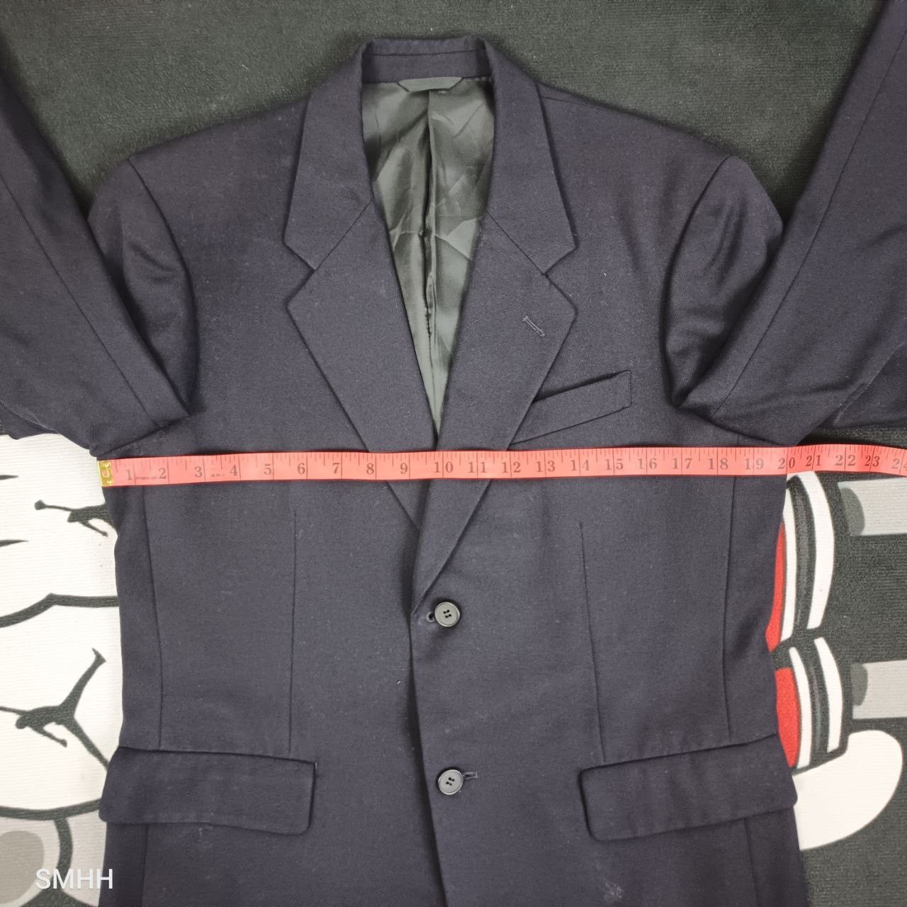 Yohji Yamamoto 🔥A.A.R. Yohji Yamamoto x Durban Blazer 2B – Dark Navy – M Size 40R - 16 Thumbnail