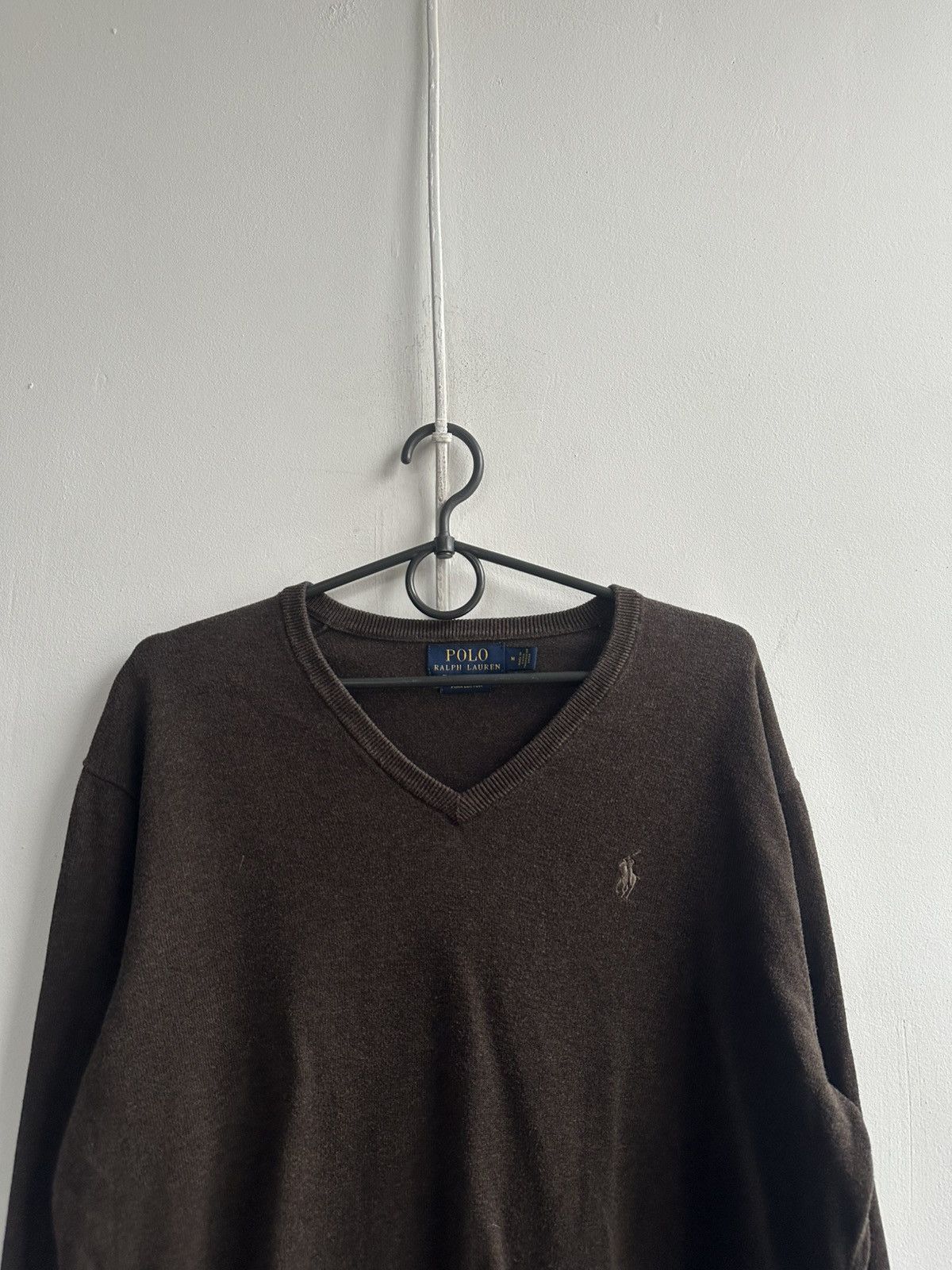 Polo Ralph Lauren Polo Ralph Lauren v neck cotton sweater Size US M / EU 48-50 / 2 - 3 Thumbnail