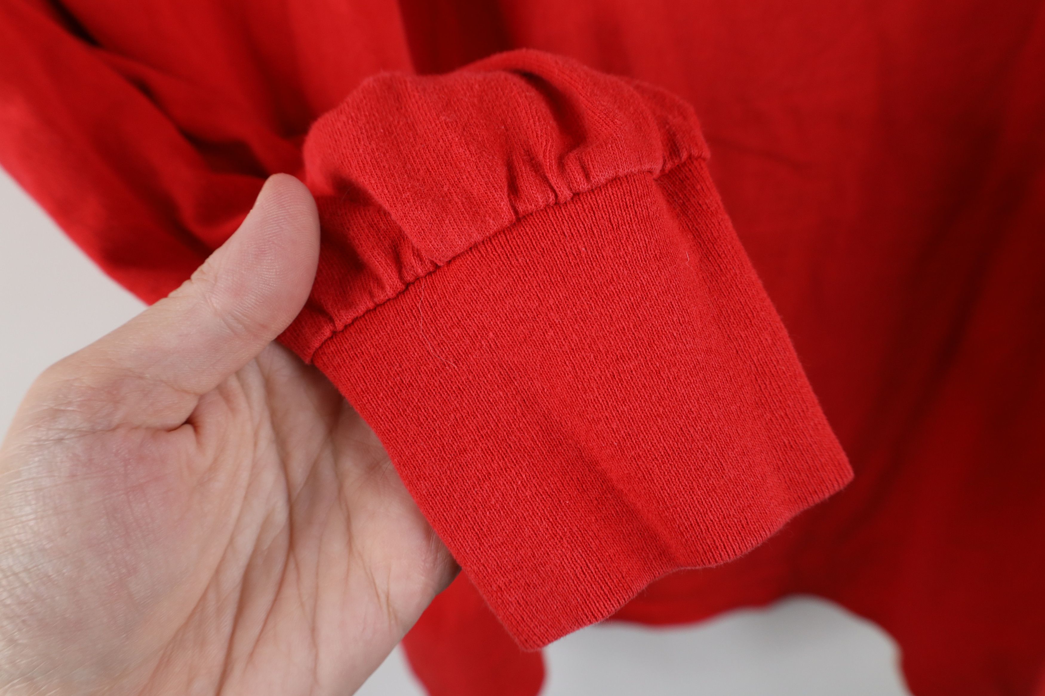 Majestic Vintage Majestic Red Wings Hockey Long Sleeve T-Shirt Red Size US XL / EU 56 / 4 - 7 Thumbnail
