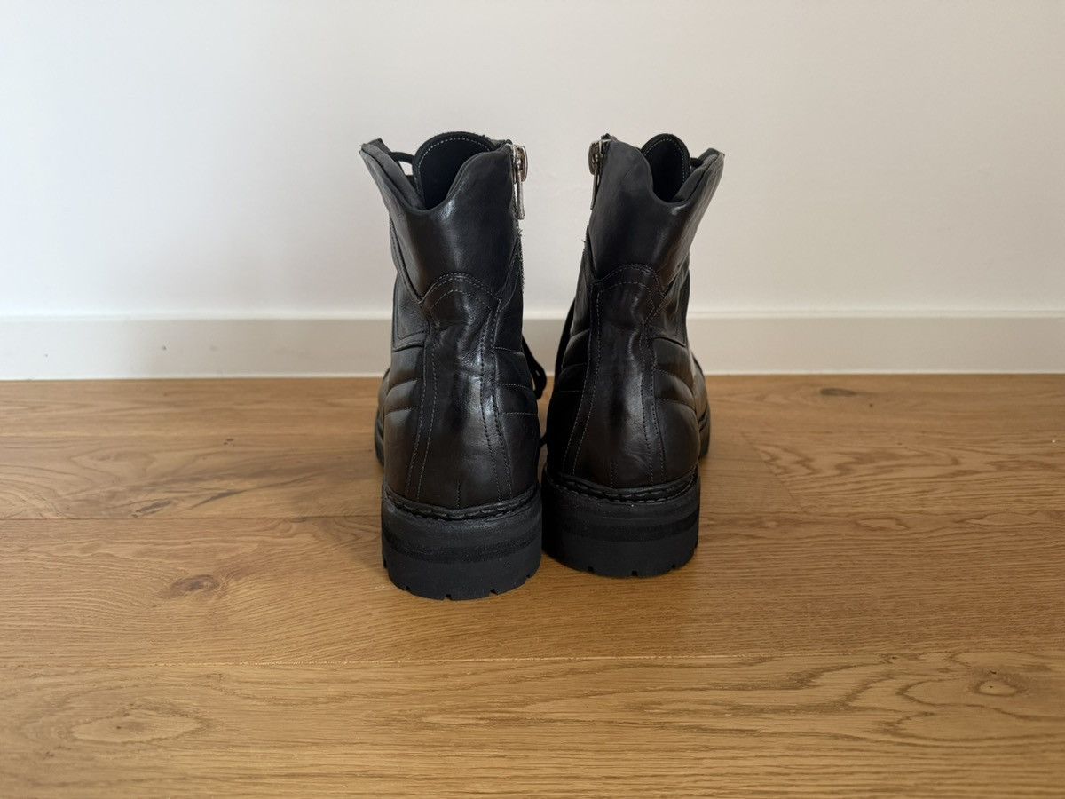 Nid De Guepes NID de GUEPES Combat / Biker Boots – Size 45 (fits 46) Size US 12 / EU 45 - 4 Thumbnail