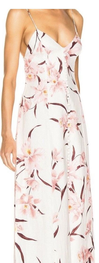 image of Zimmermann NWT Zimmerman Rose Maxi Dress in Off White, Women's (Size XS)