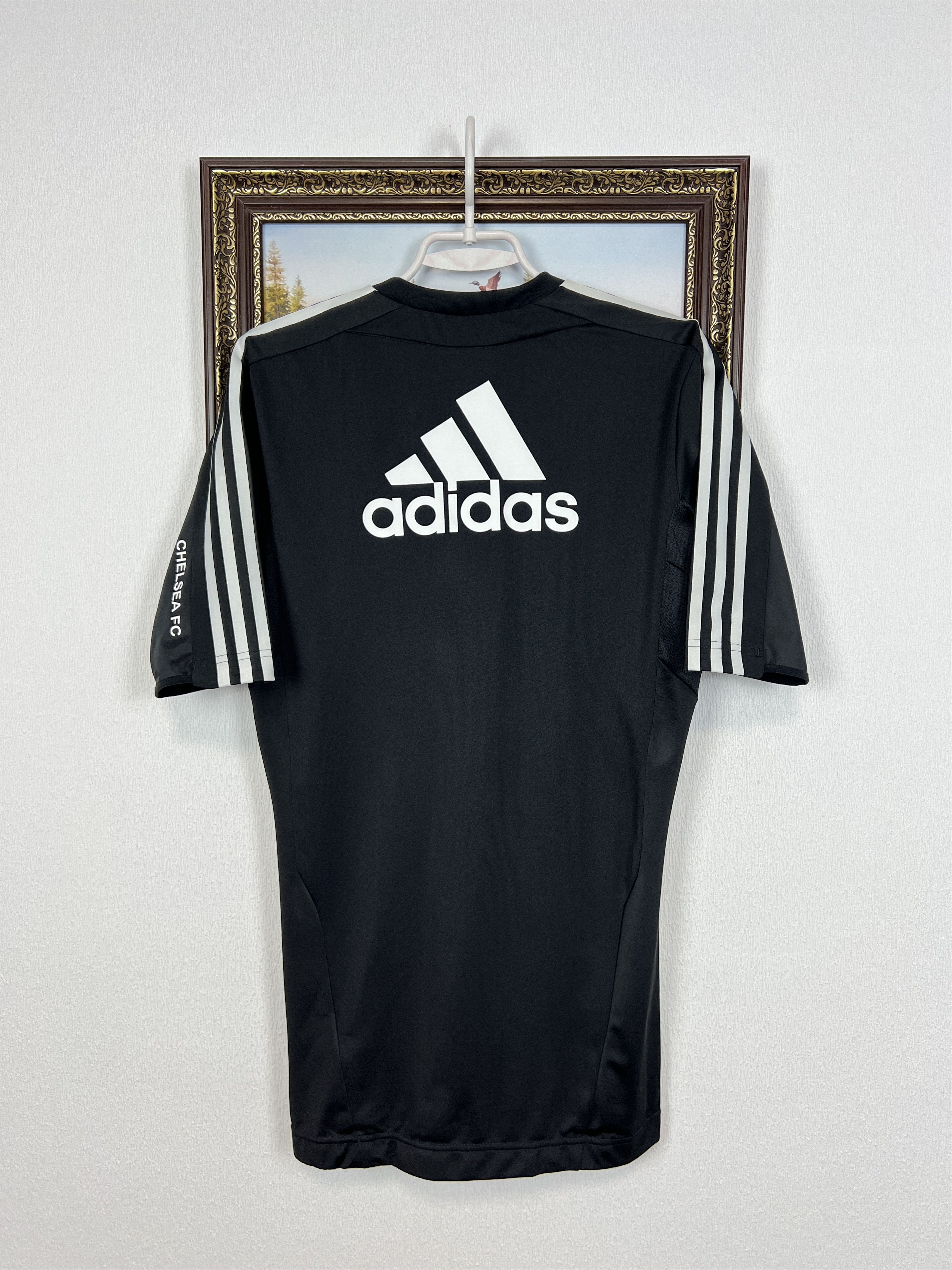 Adidas Chelsea Football Shirt Train Soccer Jersey TechFit Tee Size US L / EU 52-54 / 3 - 15 Thumbnail