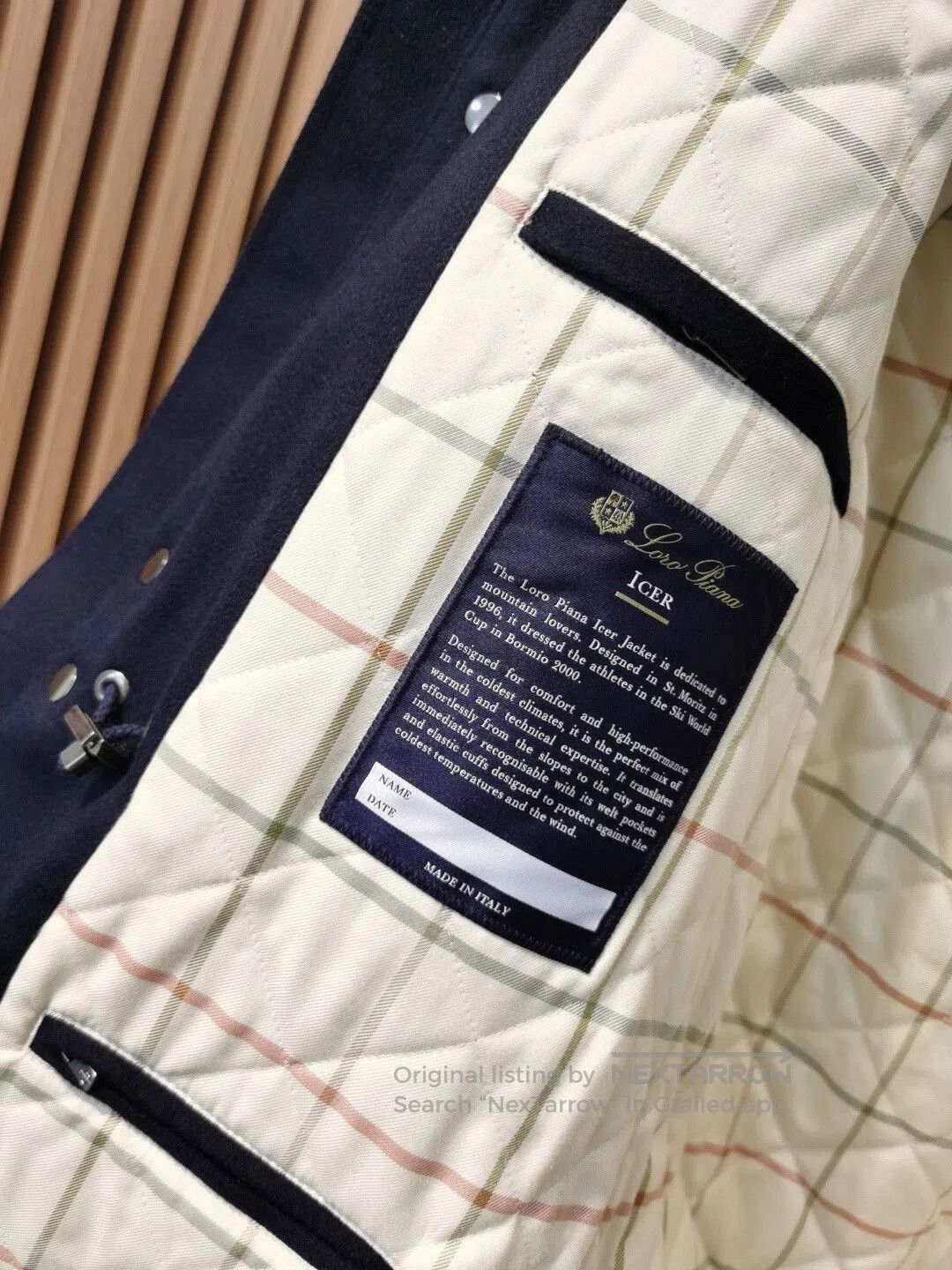 Loro Piana Loro Piana Icer Cashmere Jacket Navy. Size US XS / EU 42 / 0 - 7 Thumbnail