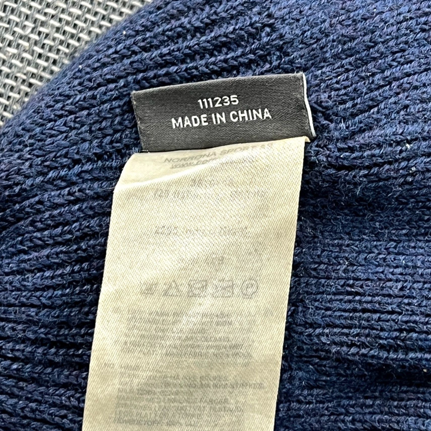 Vintage VINTAGE Norrona Beanie Hat One Size Wool Blue Indigo Night Winter Unisex Adults 100% Wool Knitting Thermal Size ONE SIZE - 5 Thumbnail