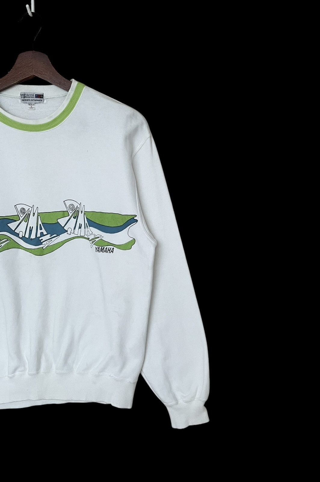 Vintage × Yamaha Vintage Brand Yamaha Sweatshirt 1990s Size US L / EU 52-54 / 3 - 6 Thumbnail