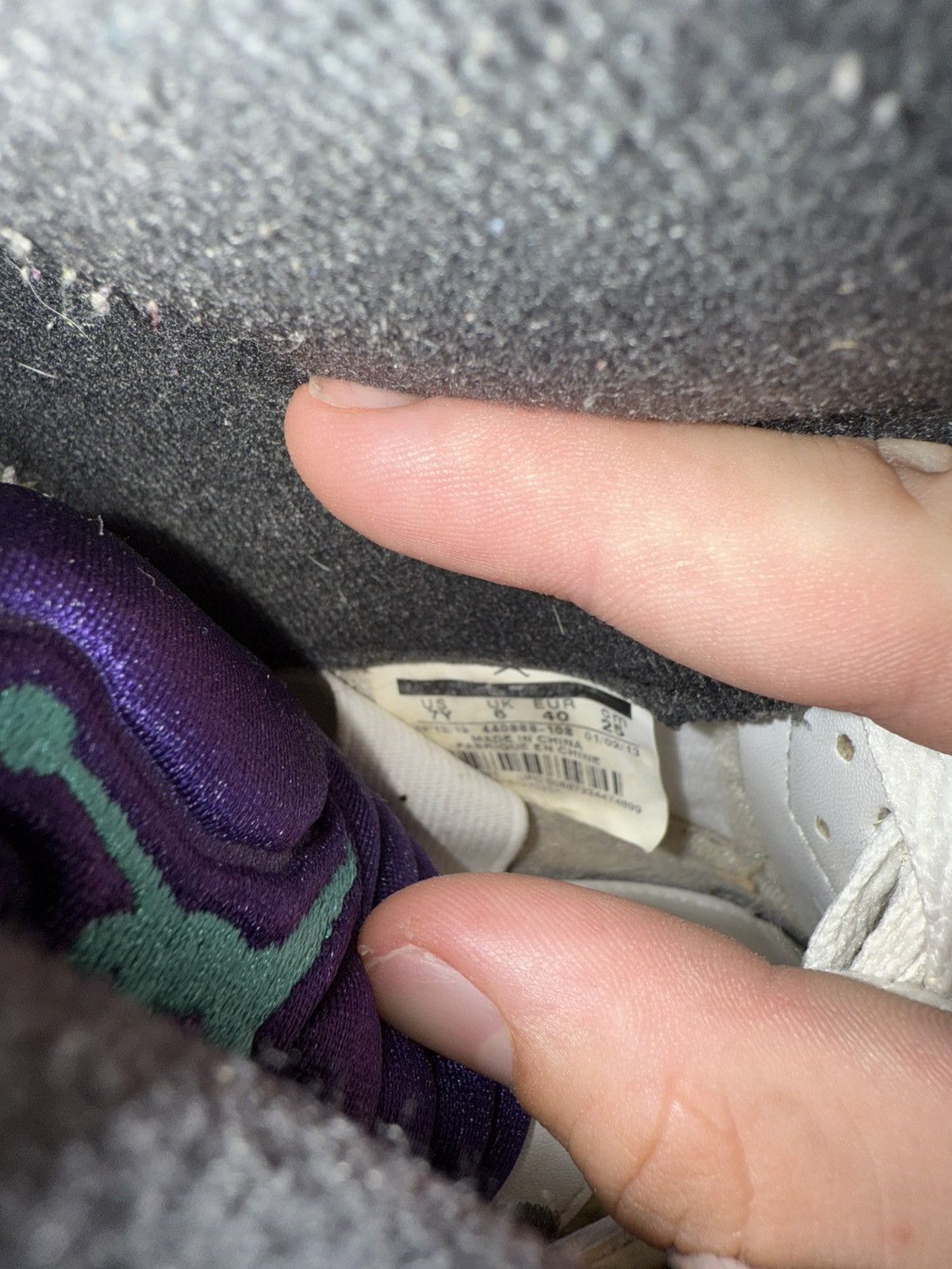Jordan Brand Jordan retro 5 Grape size 7 Size US 7 / EU 40 - 6 Thumbnail