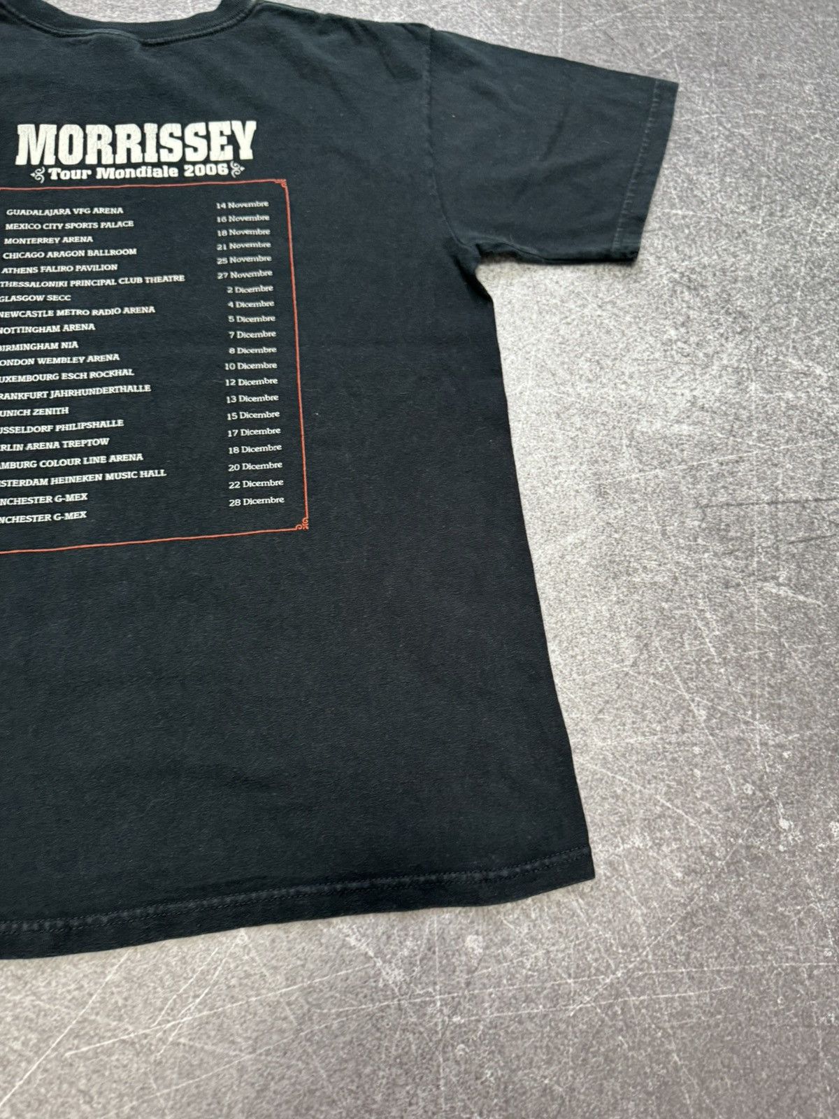 Band Tees Morrissey 2006 vintage rock band tour The Smiths tee Size US M / EU 48-50 / 2 - 16 Thumbnail