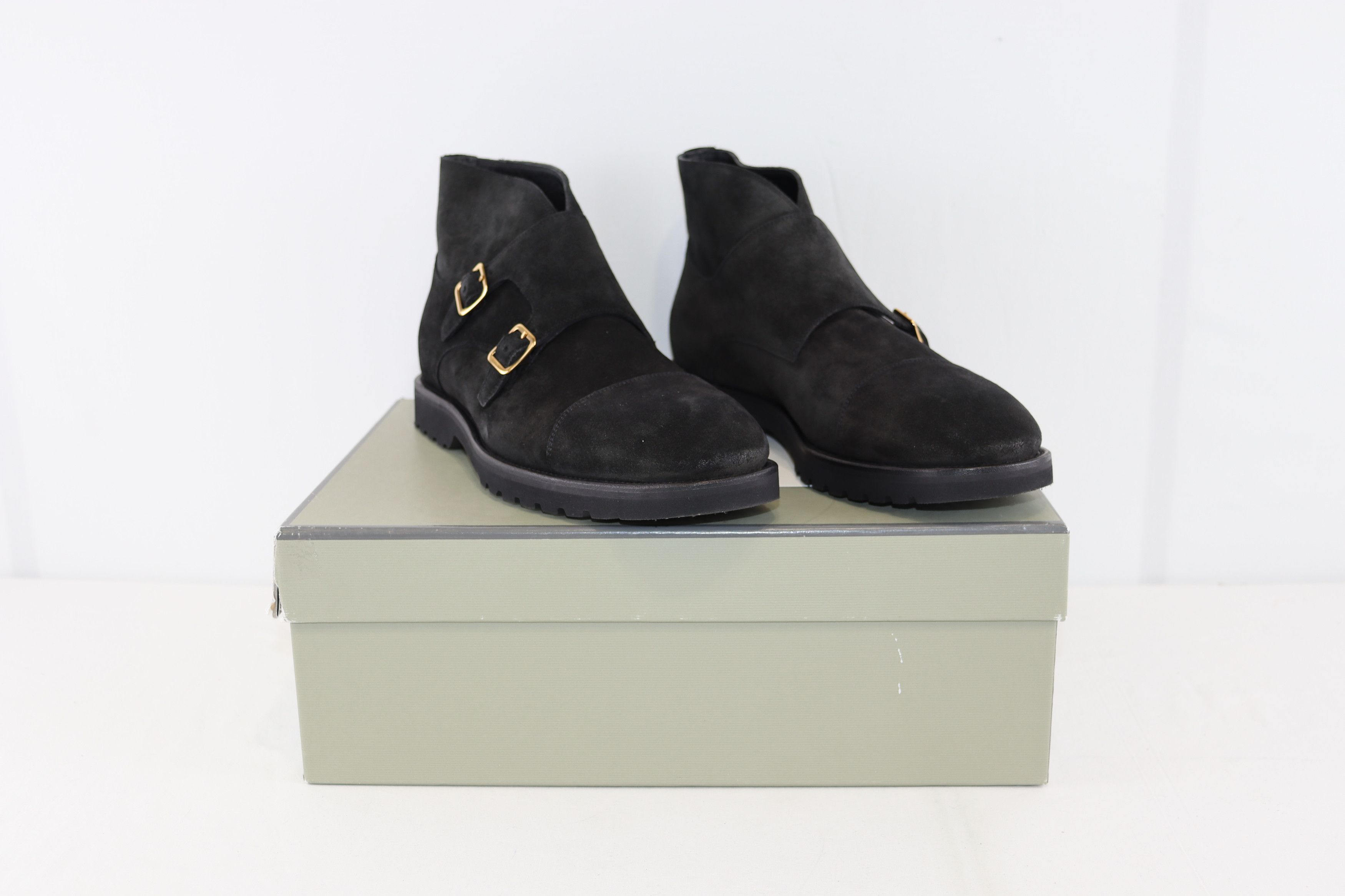 Tom Ford o1rshd1 Informal Monk Strap Boots in Black Size US 11 / EU 44 - 11 Thumbnail