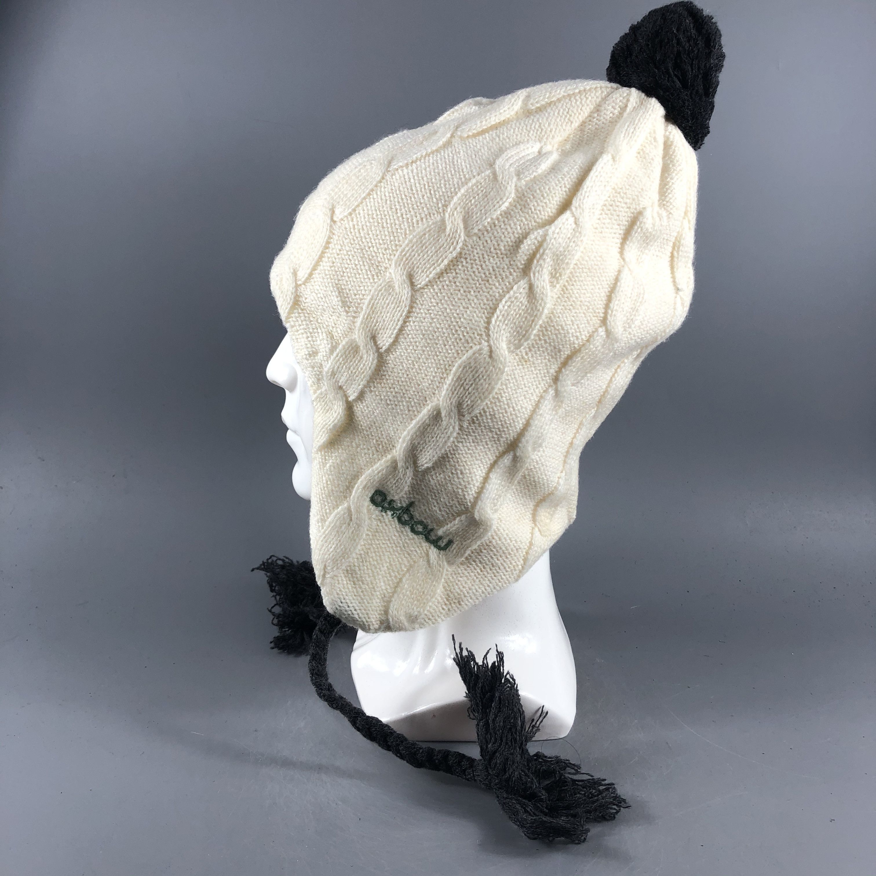 Oxbow × Vintage Oxbow Ear Flap Hat Beanie Snow Hat Snow Cap -D061 Size ONE SIZE - 1 Thumbnail