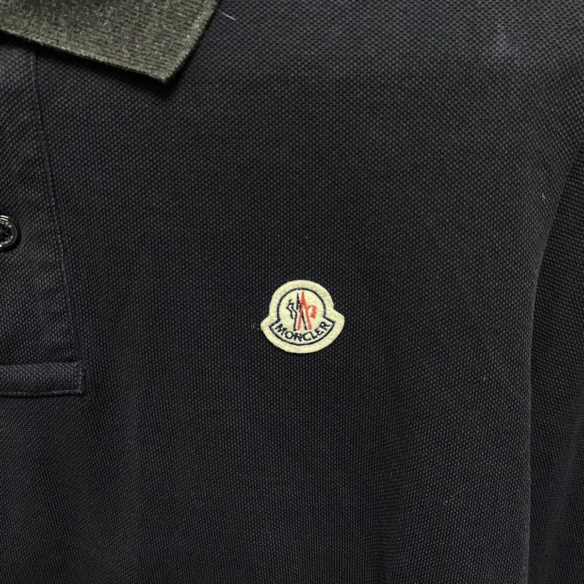 Moncler Moncler Long Sleeve Polo Shirt Size US S / EU 44-46 / 1 - 5 Thumbnail
