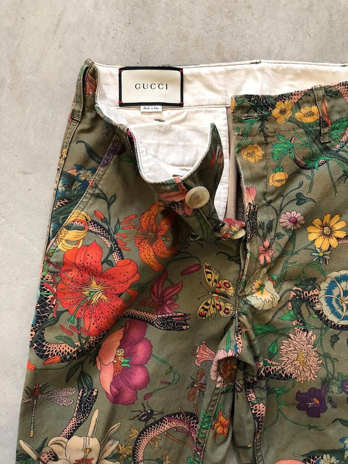 Gucci Gucci floral pants Size US 30 / EU 46 - 3 Thumbnail