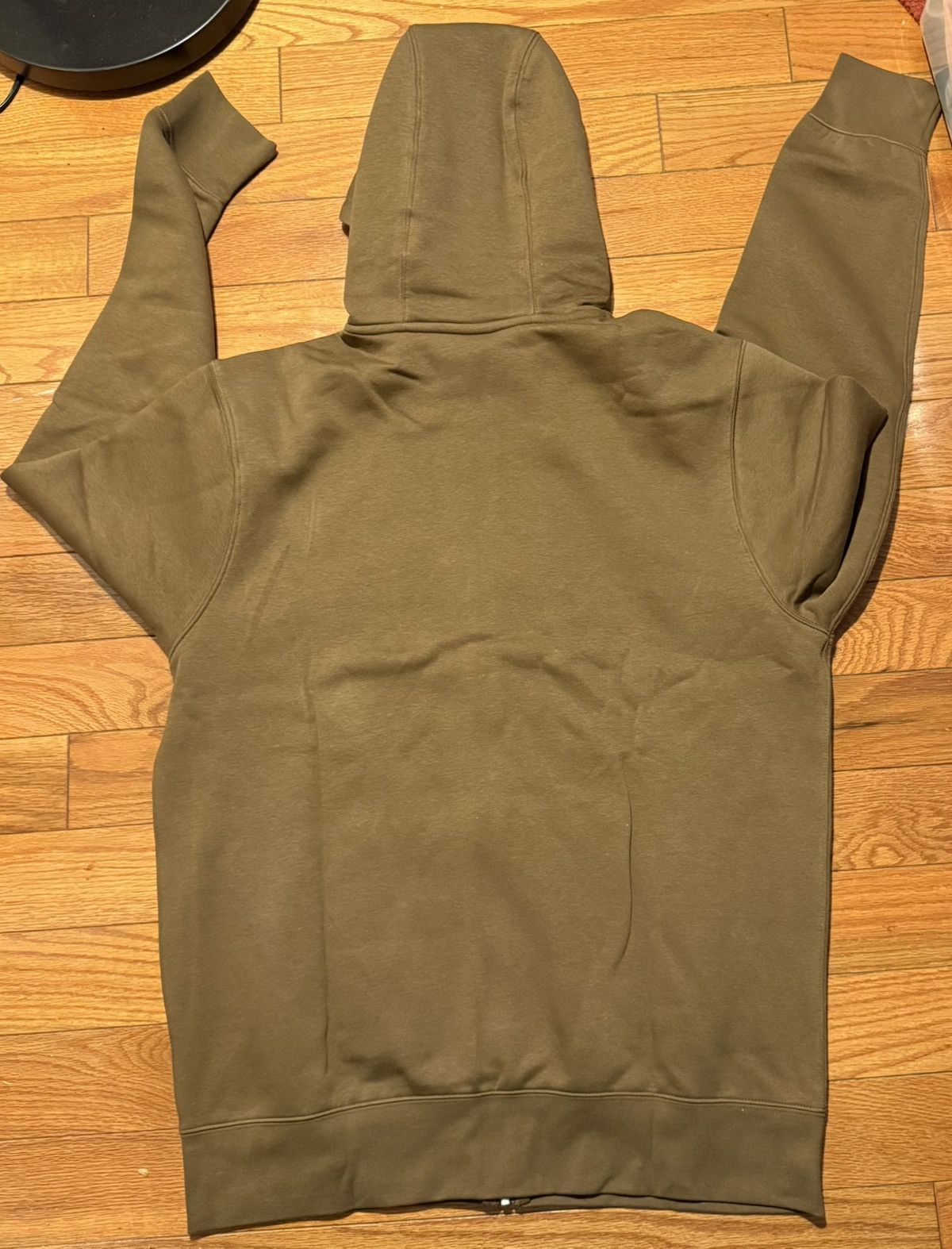 Nike Nike full zip fleece hoodie - Brown Large tall Size US L / EU 52-54 / 3 - 2 Thumbnail