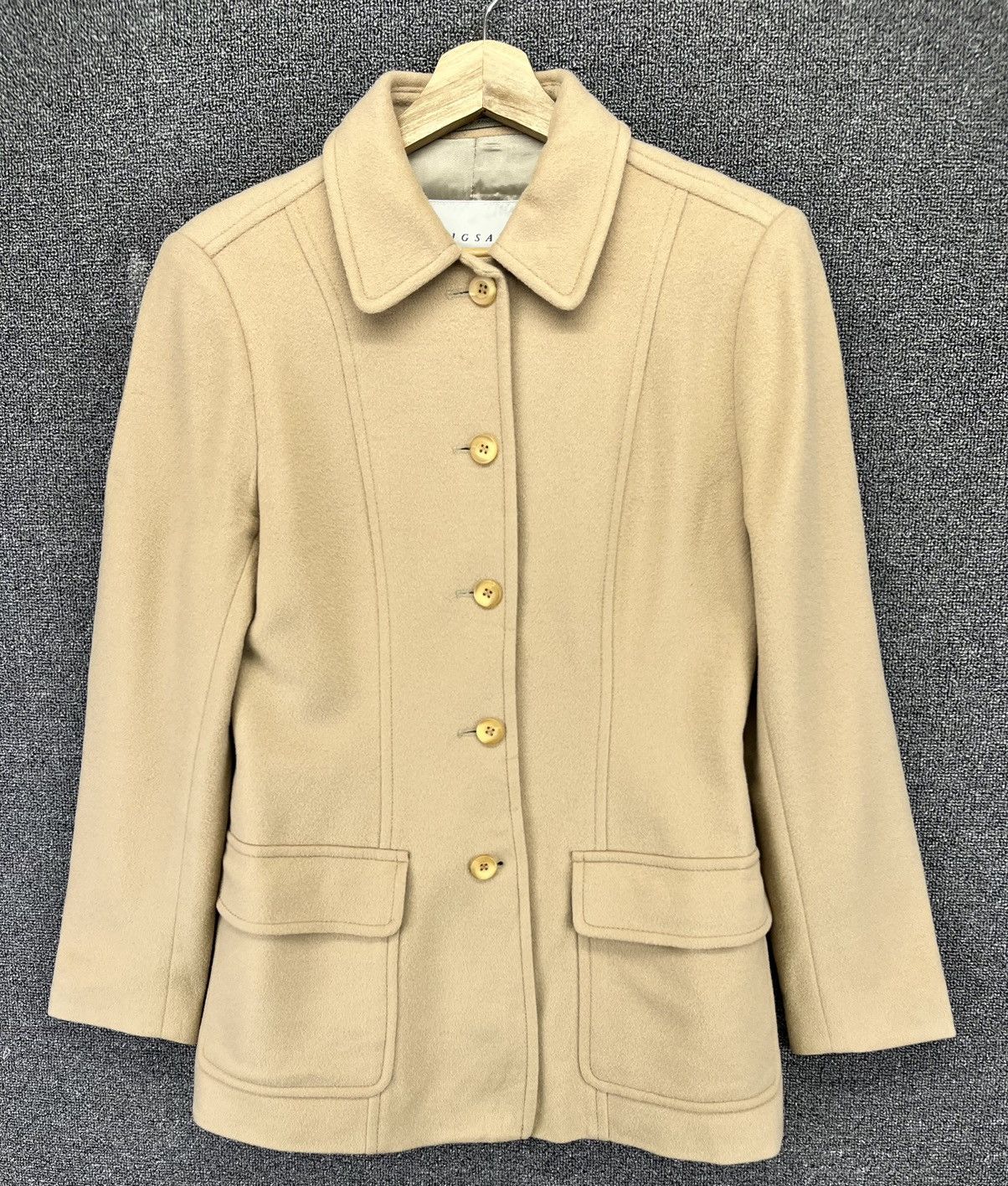 Jigsaw Vintage Jigsaw England Button Up Wool Jacket Size M / US 6-8 / IT 42-44 - 1 Thumbnail