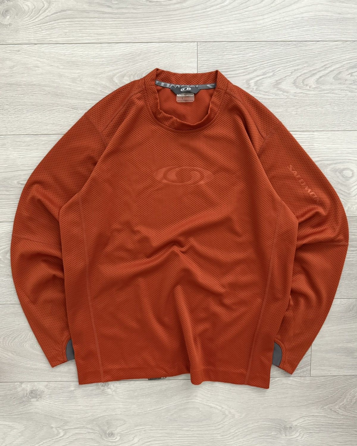 Salomon Salomon 00s Moto Mesh Orange Technical Long Sleeve Size US L / EU 52-54 / 3 - 1 Thumbnail