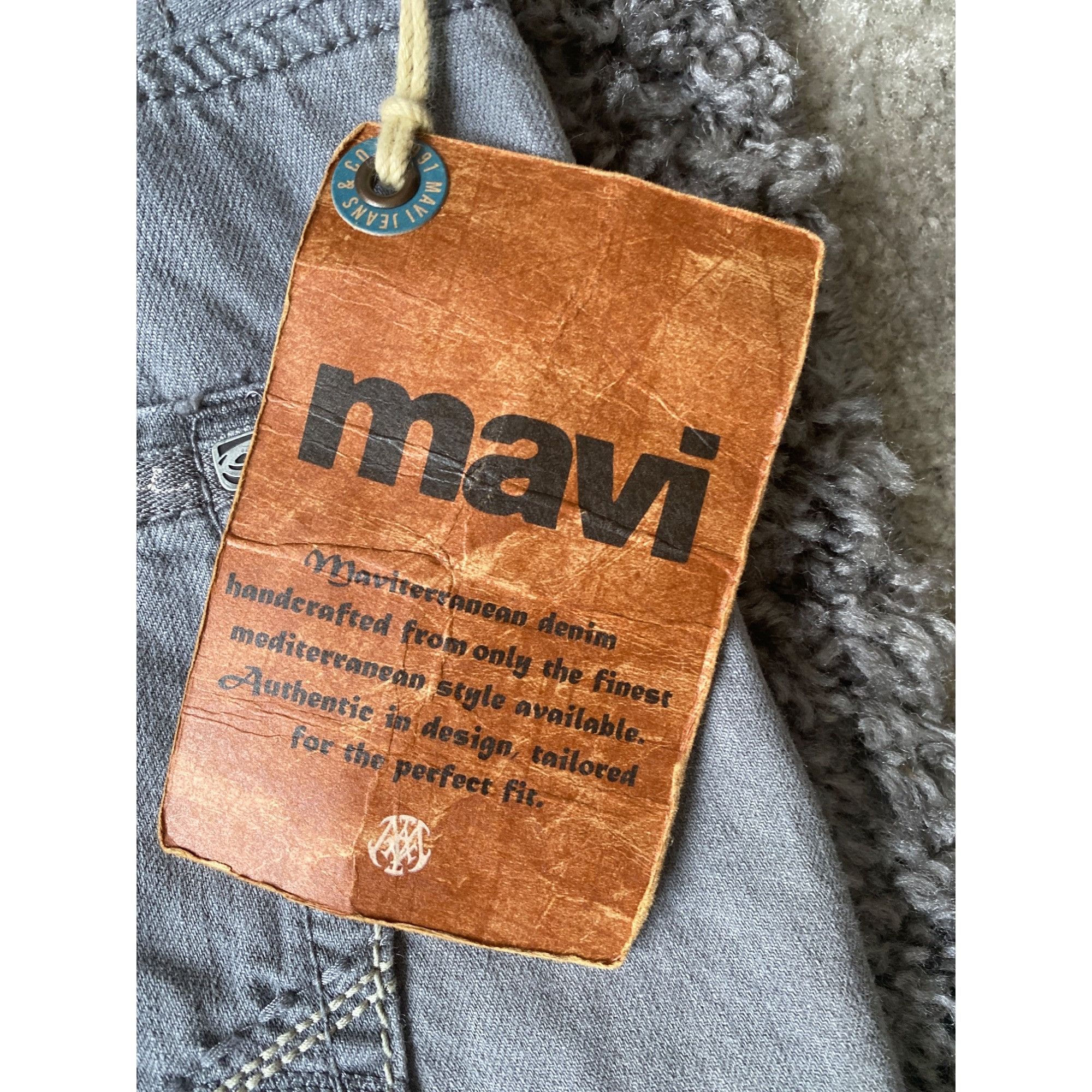 Mavi MAVI MEN'S GRAY MARK SLIM TAPERED JEANS SZ 38 NWT Size US 38 / EU 54 - 6 Thumbnail