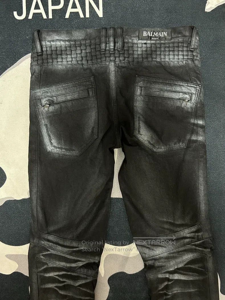 Balmain BALMAIN Biker Jeans Size US 31 - 4 Thumbnail