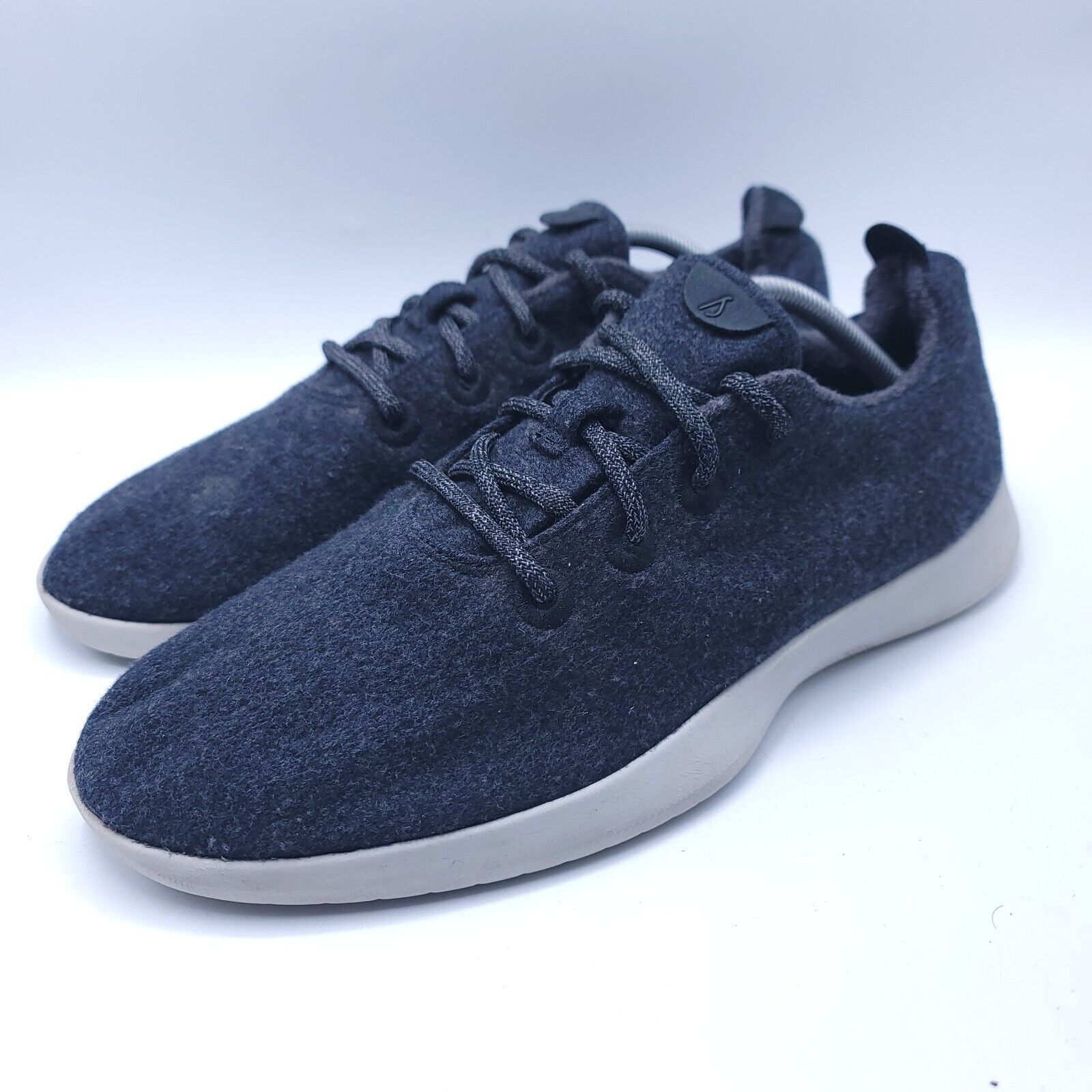 Allbirds Allbirds Wool Runner Athletic Shoe Mens Size 13 Black White Size US 13 / EU 46 - 1 Thumbnail