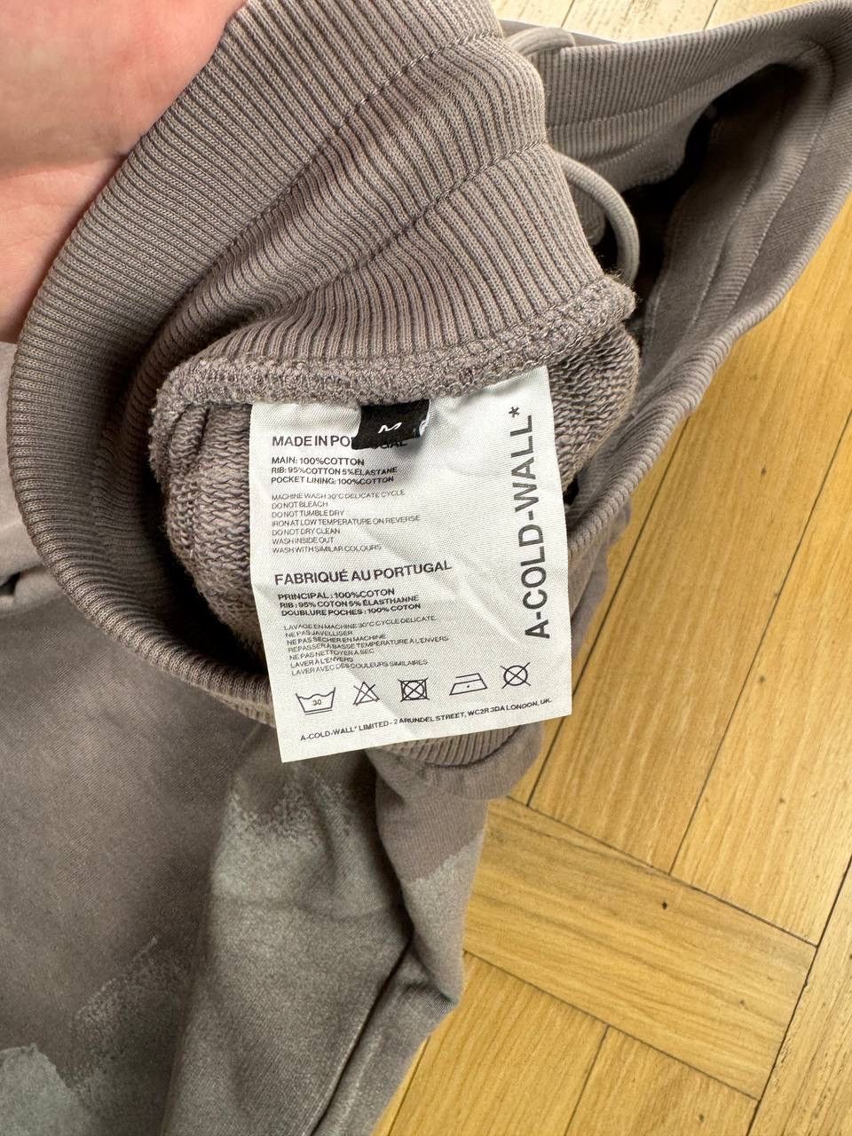 A-COLD-WALL* A-COLD-WALL GRAPHIC LOGO GREY SWEATPANTS Size US 32 / EU 48 - 6 Thumbnail
