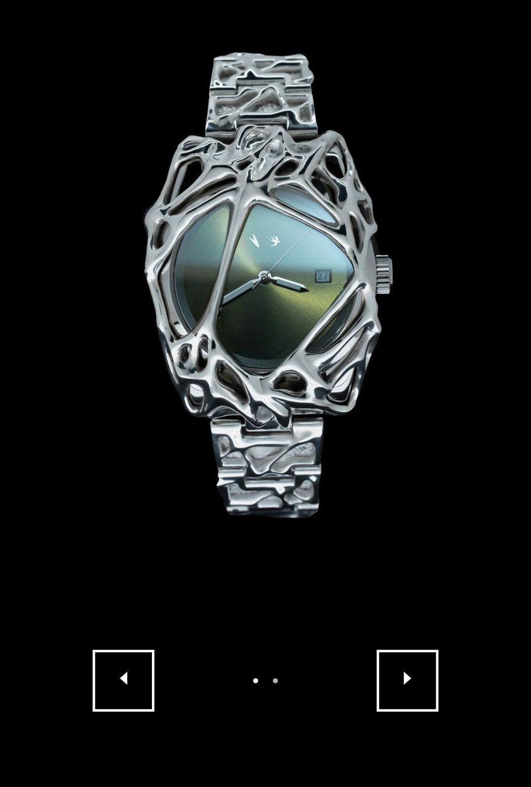 Alabaster Industries Alabaster Industries - Silver Sinew in Olive Green Size ONE SIZE - 6 Thumbnail