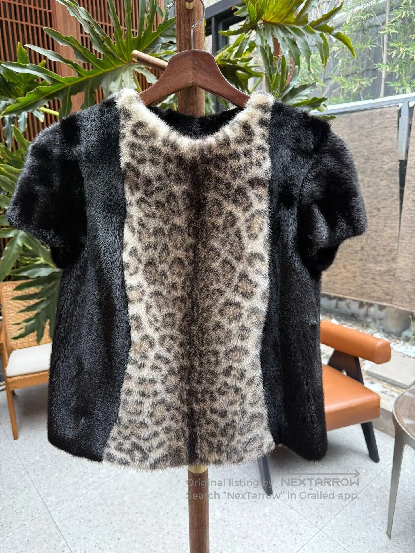 Dior Black Dior Fur Coat Size 36. Size XS / US 0-2 / IT 36-38 - 1 Thumbnail