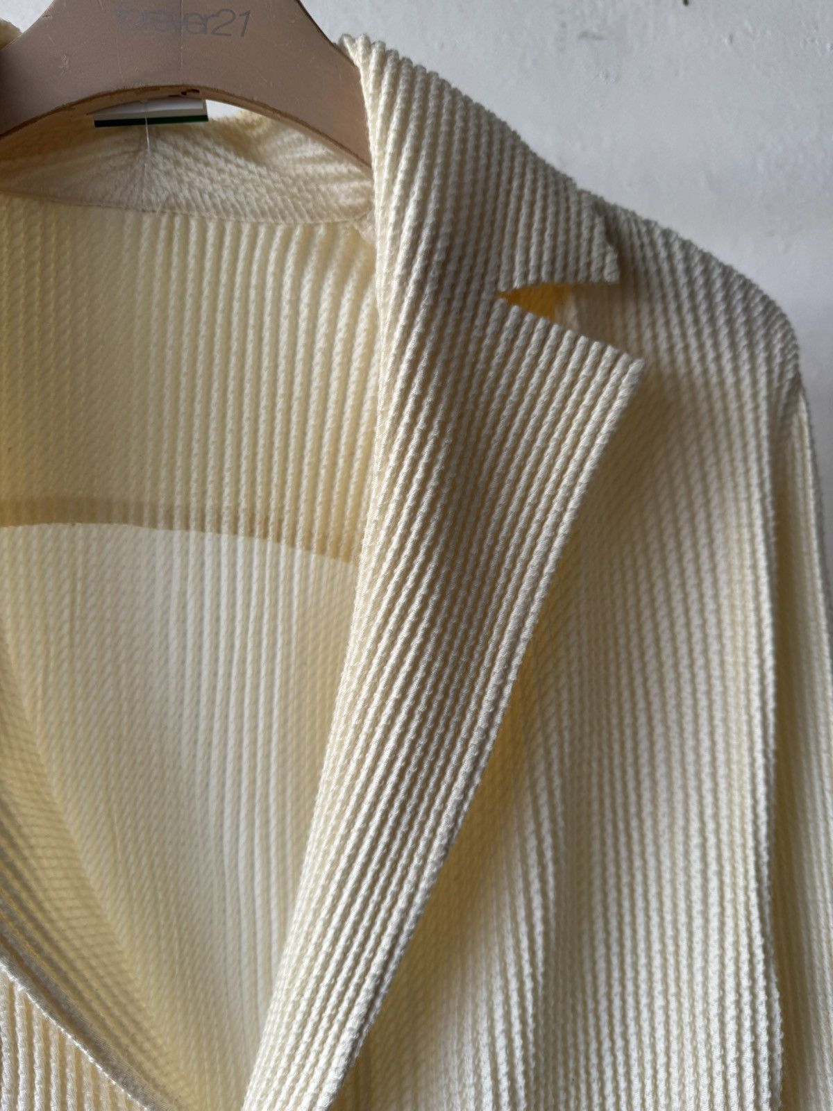 Issey Miyake Issey Miyake Pleated Robe Blazer Size US L / EU 52-54 / 3 - 4 Thumbnail