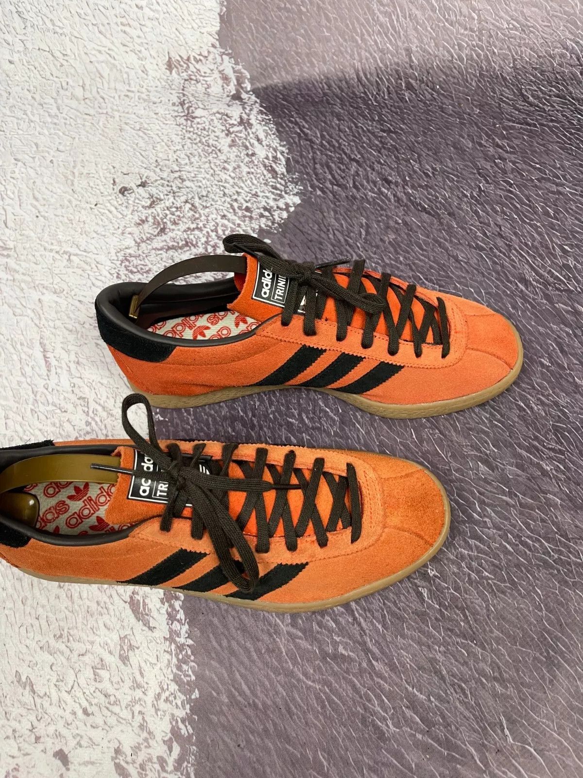 Adidas Adidas Trinidad Tobago orange suede low top sneakers Size US 8 / EU 41 - 3 Thumbnail