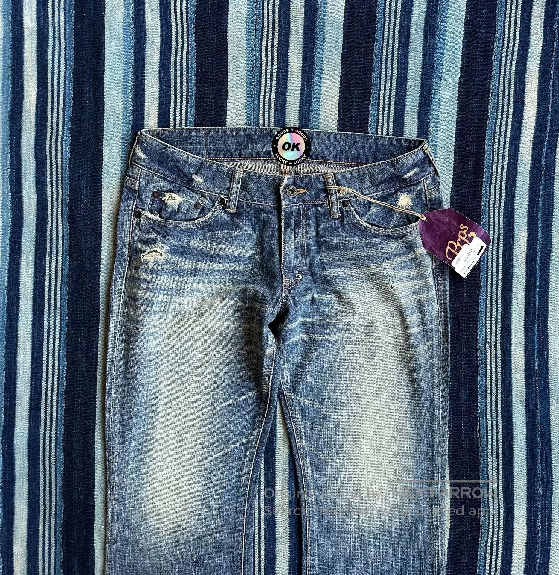 Prps prps women's low-rise flared jeans. Size 30" / US 8 / IT 44 - 3 Thumbnail