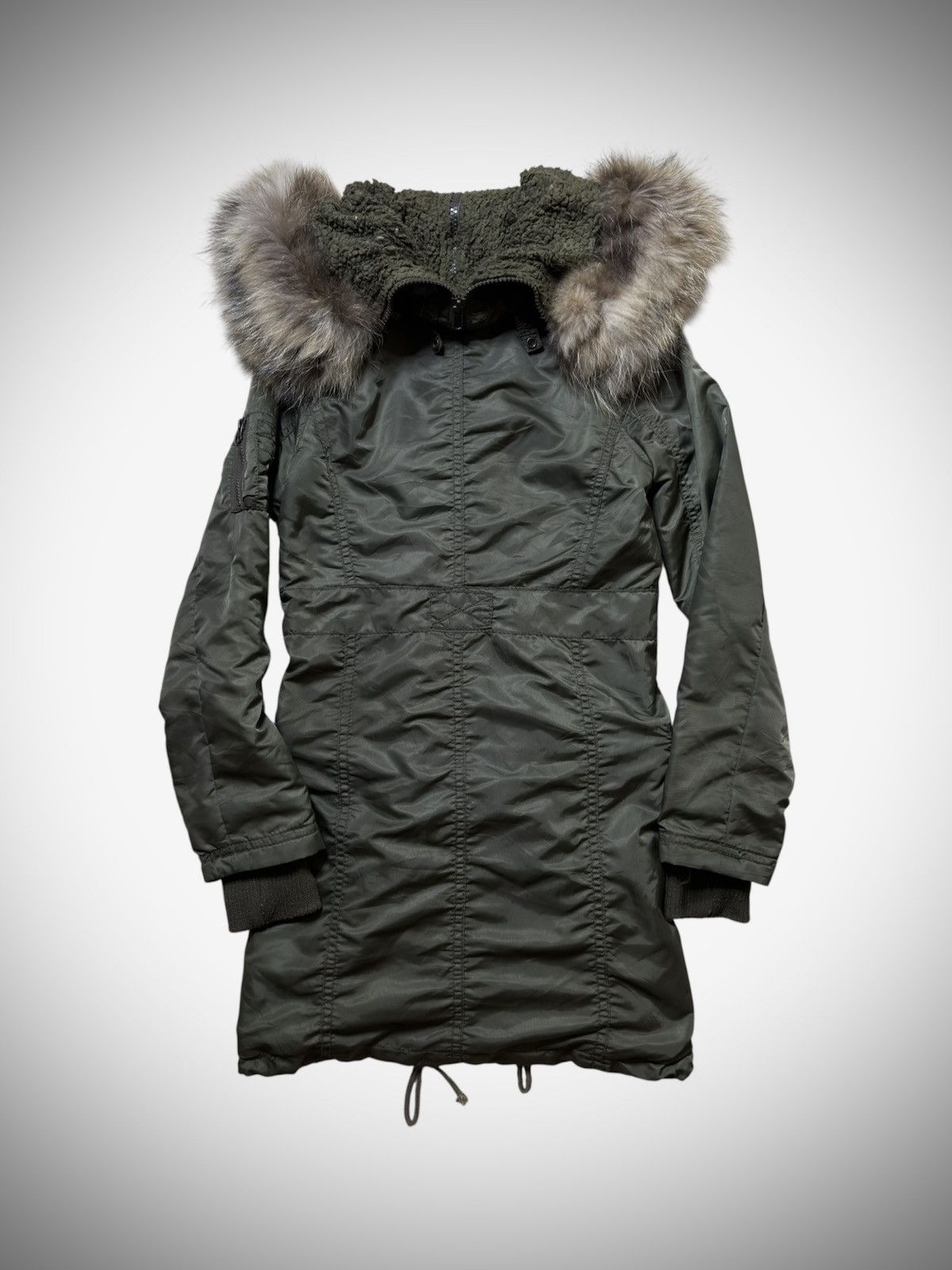 GOA 2000’s G.O.A - Japanese Archive Apocalypse Fur Racoon Parka Size US M / EU 48-50 / 2 - 6 Thumbnail