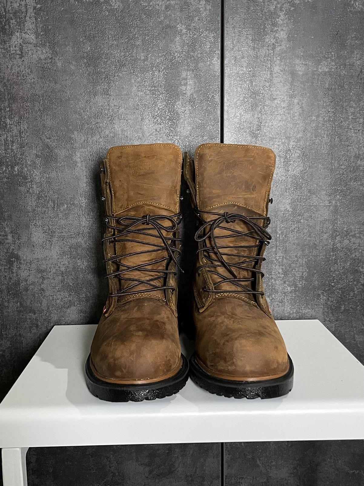Red Wing Crazy Red Wing Shoes 400 Boots Waterproof Brown Balenciaga Size US 10.5 / EU 43-44 - 8 Thumbnail