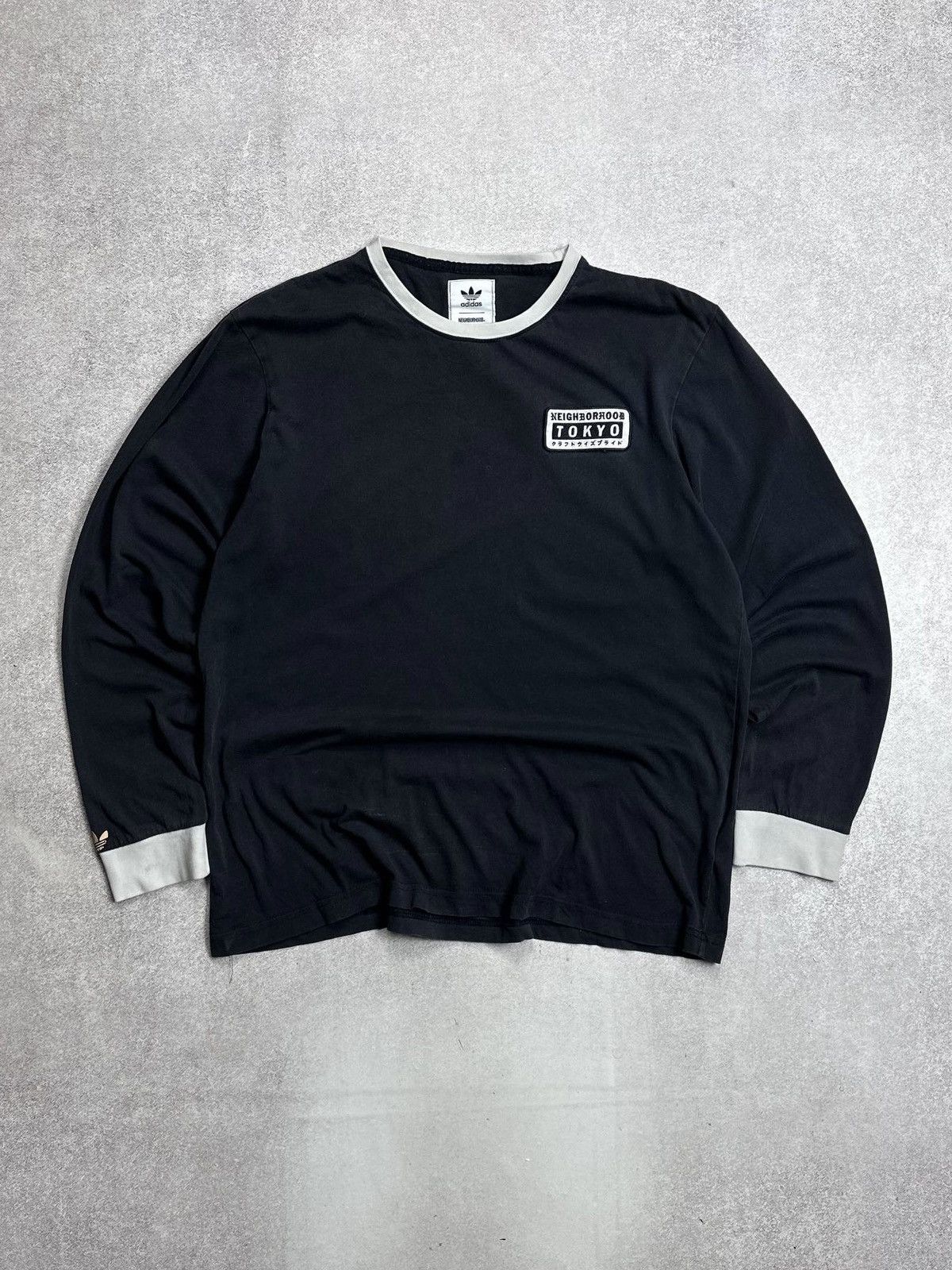 Adidas × Neighborhood Neighborhood x Adidas Boxy Longsleeve Shirt L Size US L / EU 52-54 / 3 - 3 Thumbnail