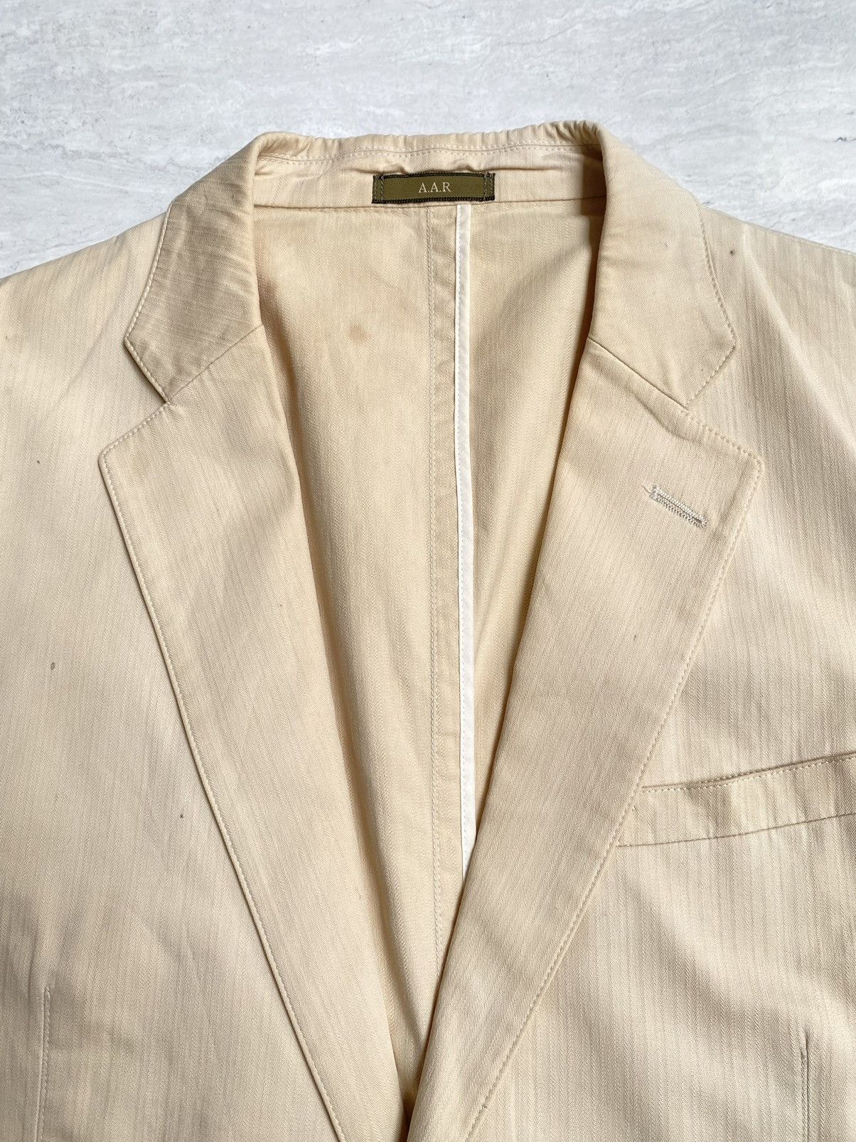 Yohji Yamamoto A.A.R Yohji Design Studio Suit Blazers Size 54L - 4 Thumbnail