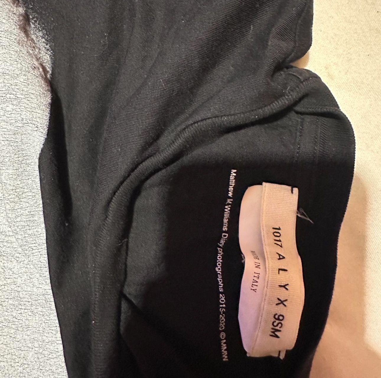 1017 ALYX 9SM 1017 Alyx Black Spectral Long Sleeve T Shirt Size US XS / EU 42 / 0 - 3 Thumbnail